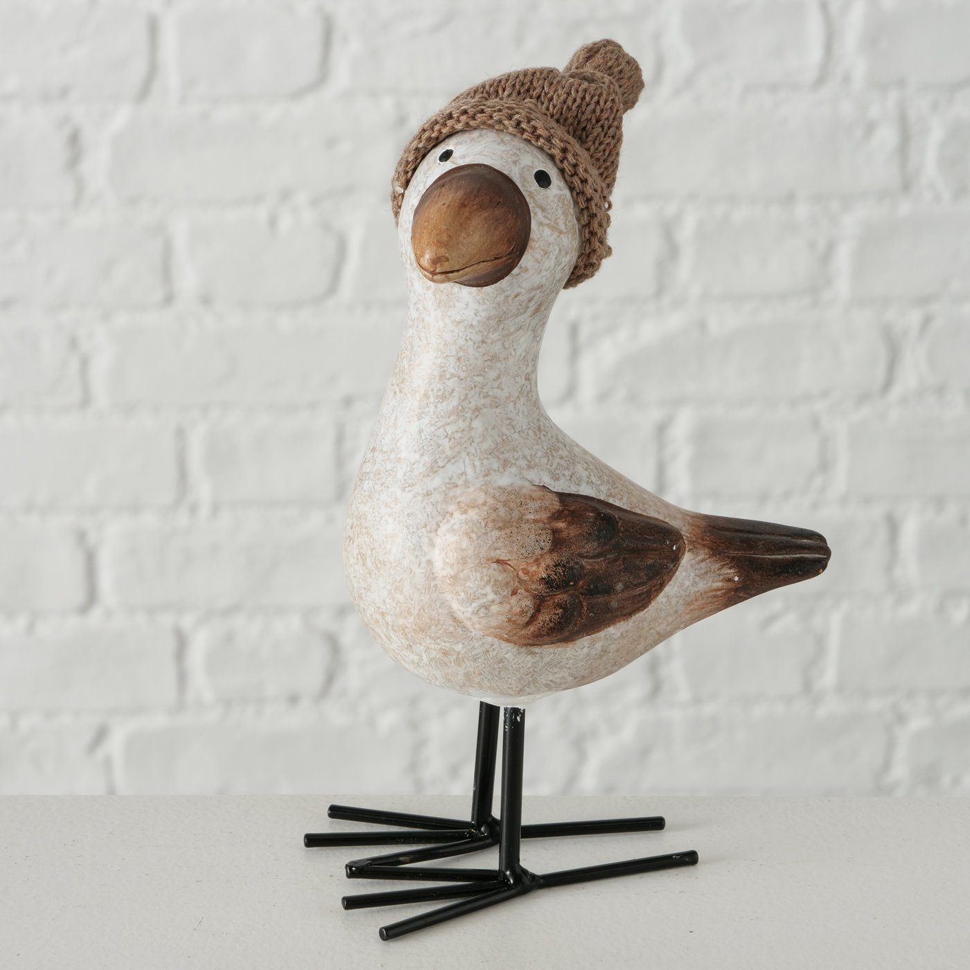 BOLTZE Dekoobjekt Figur Vogel Möwe Simon 2er Set Stehend