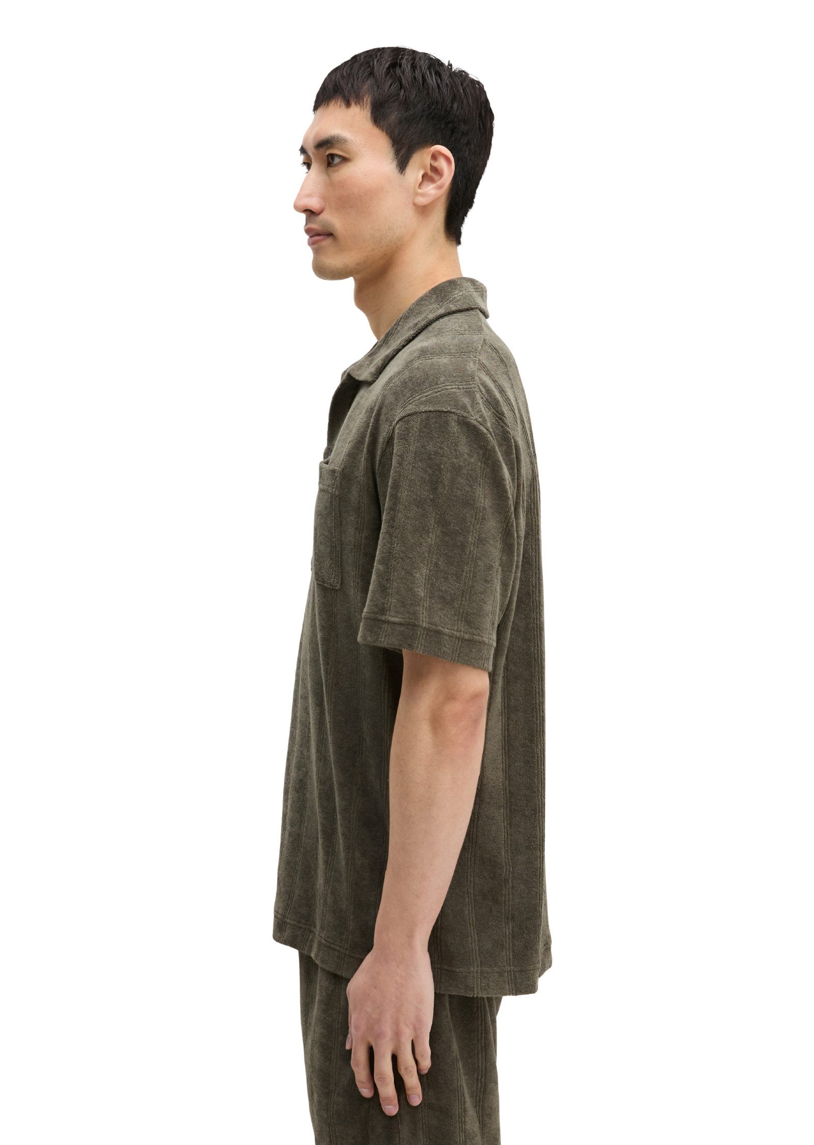 Marc O'Polo Poloshirt aus Bio-Baumwoll-Frottee – Bild 2 von 5