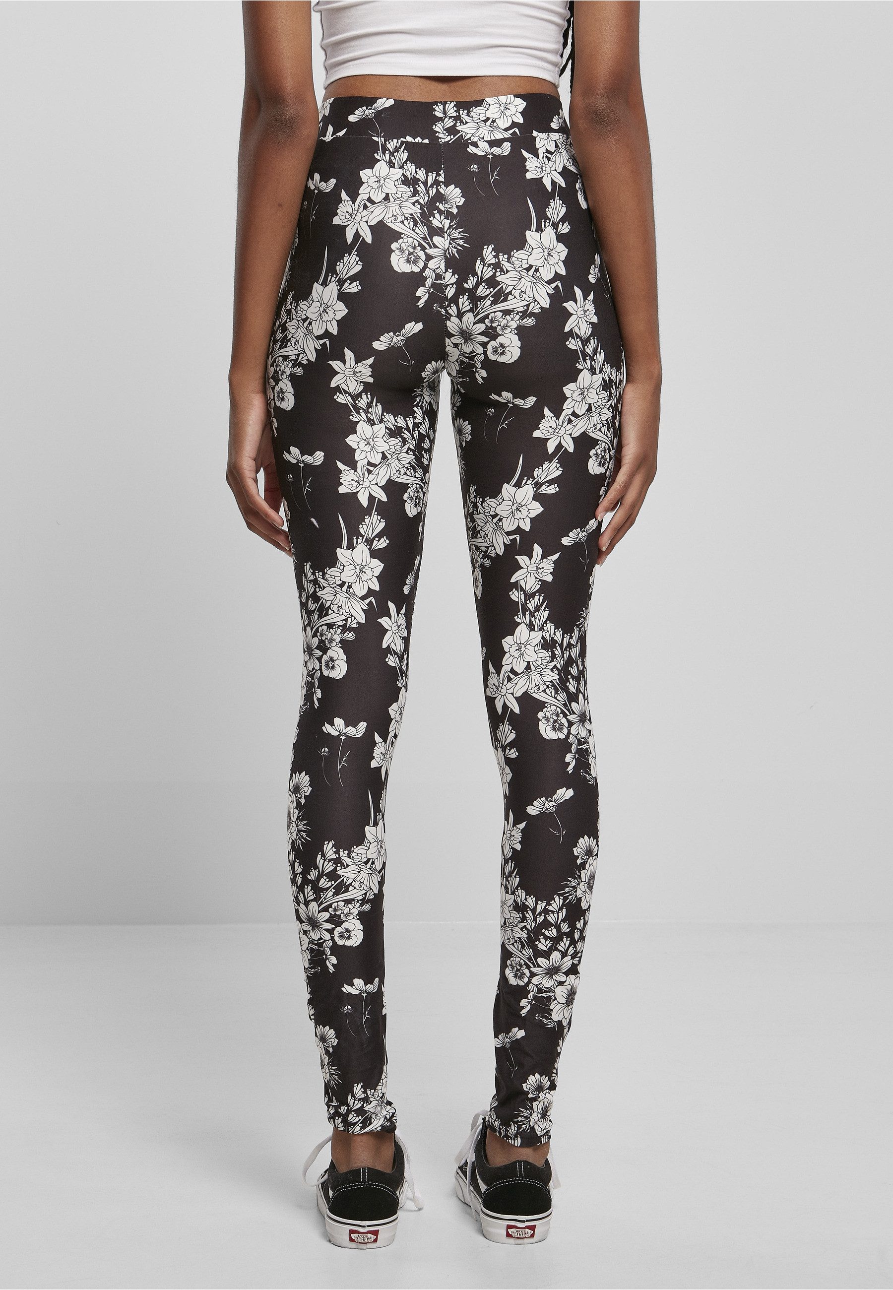 URBAN CLASSICS Leggings Urban Classics Damen Ladies Soft AOP Leggings (1-tlg)
