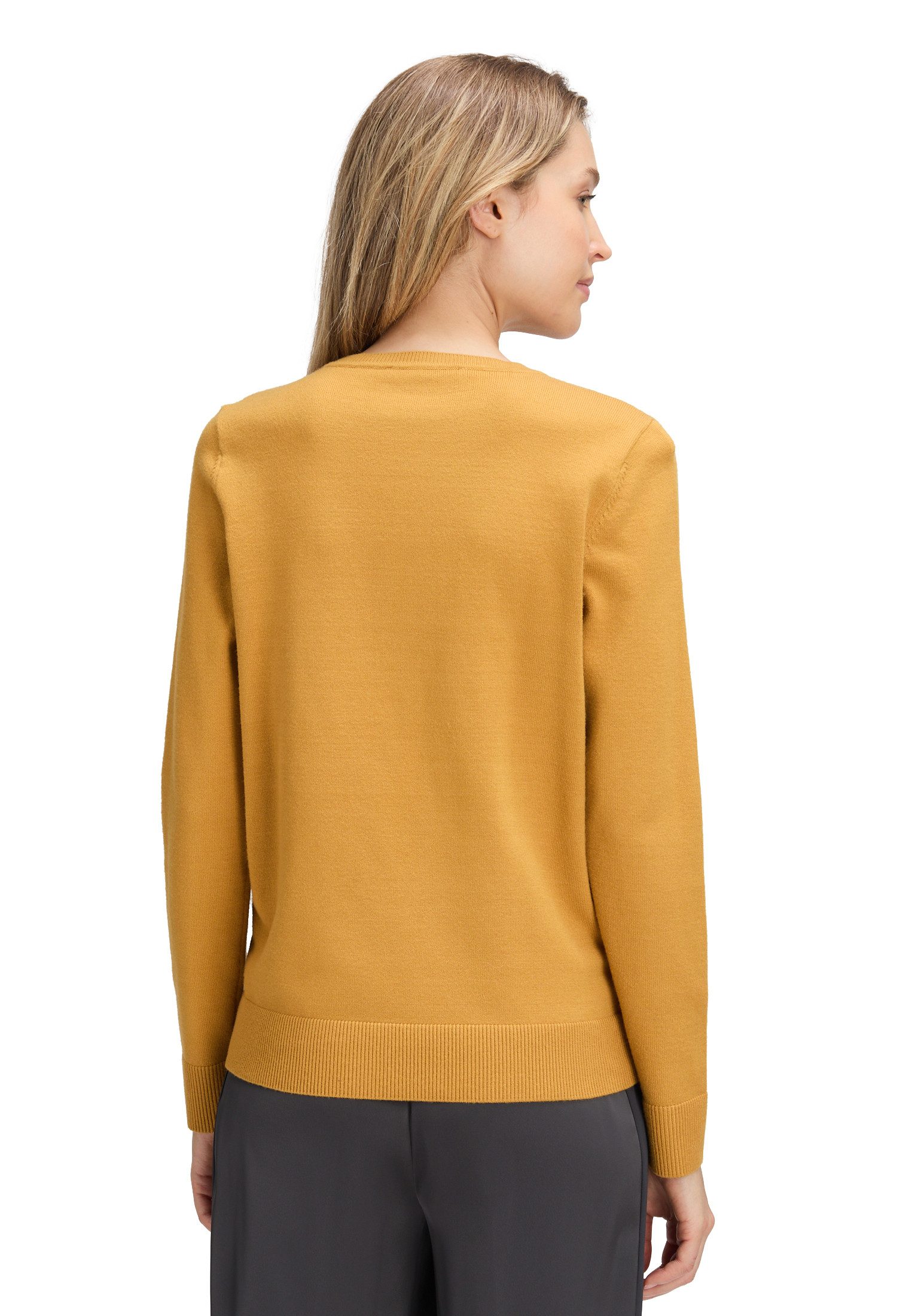 Betty Barclay Strickpullover Damen mit Rundhalsausschnitt (1-tlg)