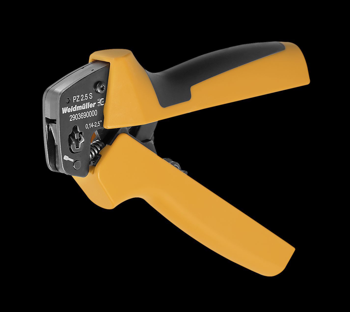 Weidmüller Kabelschere Weidmüller Crimpwerkzeug PZ 2,5 S, für 0,14 bis 2,5 mm², Ergonomisch