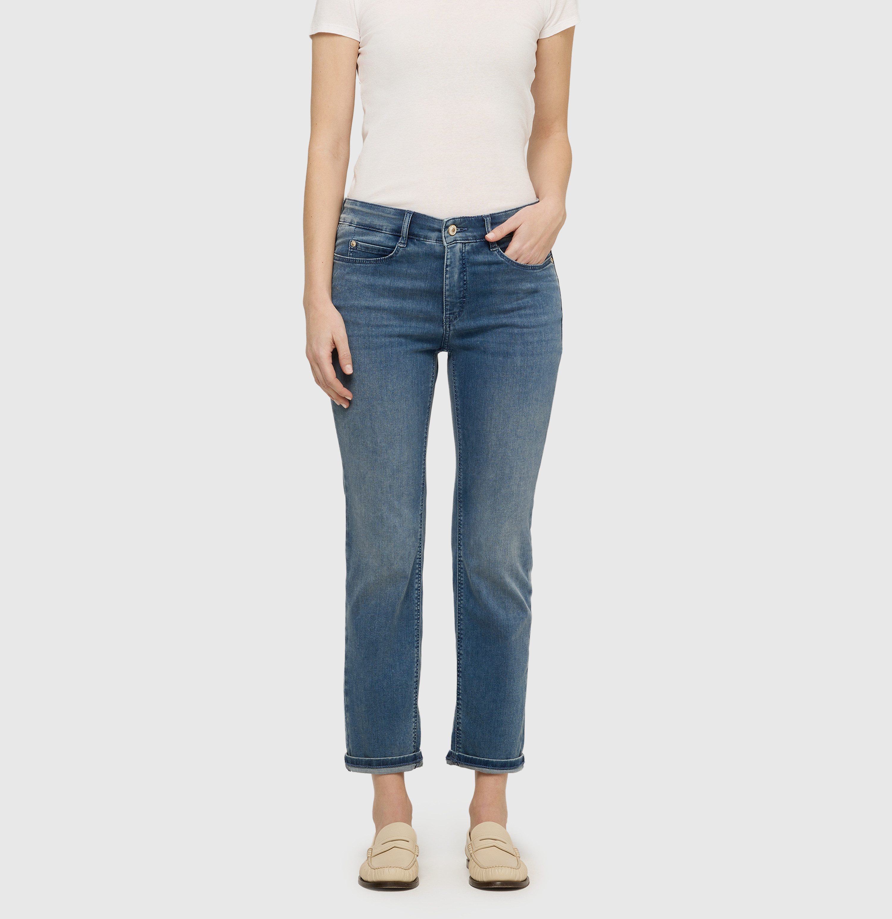 MAC Regular-fit-Jeans im Five-Pocket Style