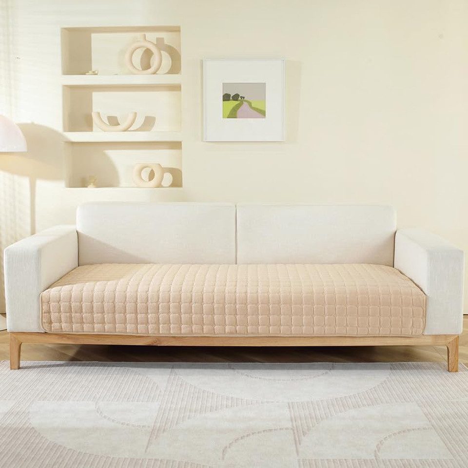 Zaewry Sofabezug Flanell Sofabezug 1 2 3 4 Sitzer Sofabezüge Couch Überzug L Form, Ecksofa Sofa Couch Überwurfdecke, Sofahusse rutschfest Sofa Abdeckung