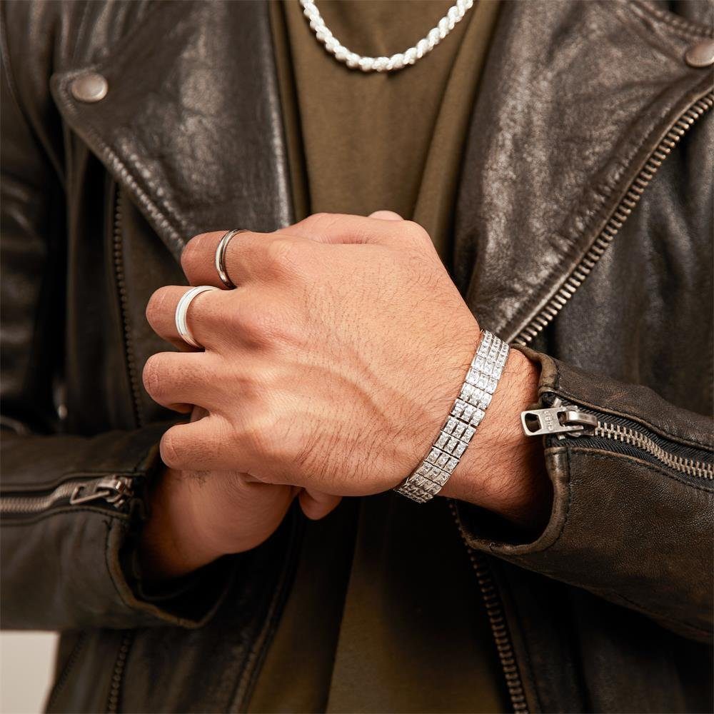 Unique Silberkette 925 Silberkette: Kord...