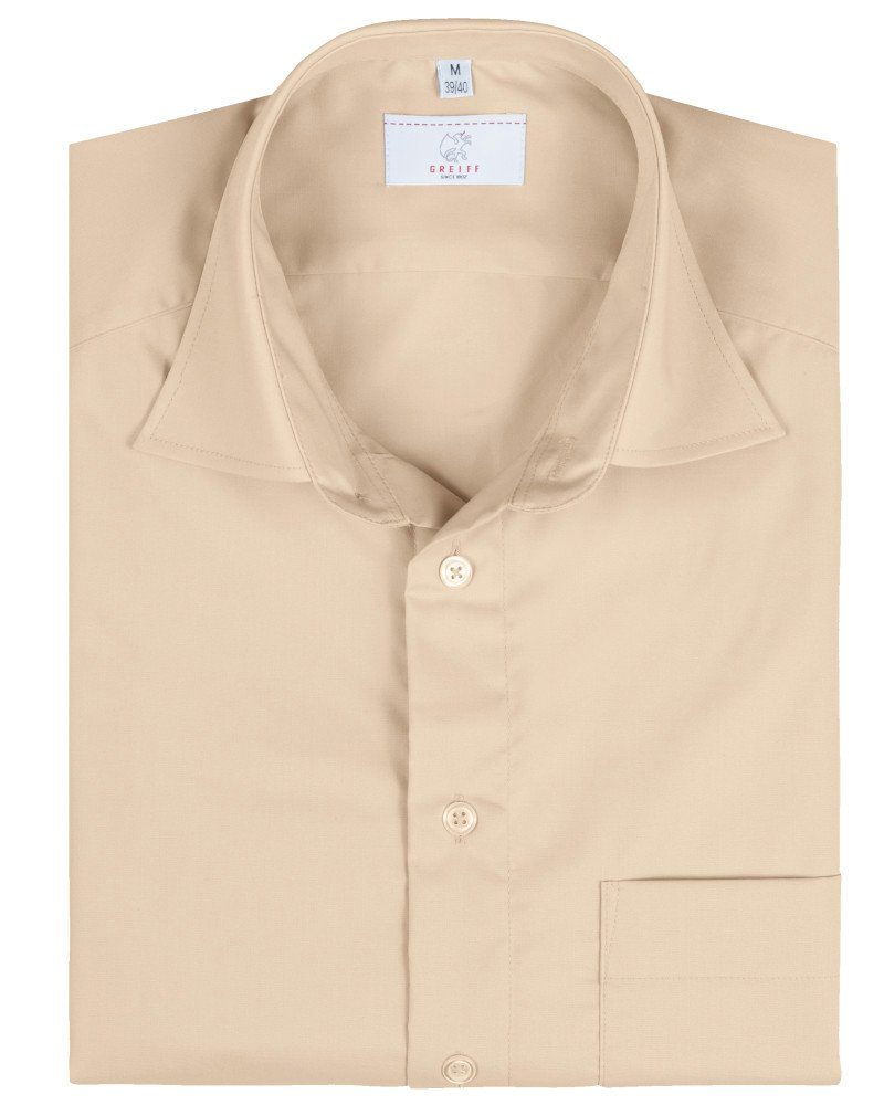 GREIFF Kurzarmhemd 6666 BASIC Regular Fit günstig online kaufen