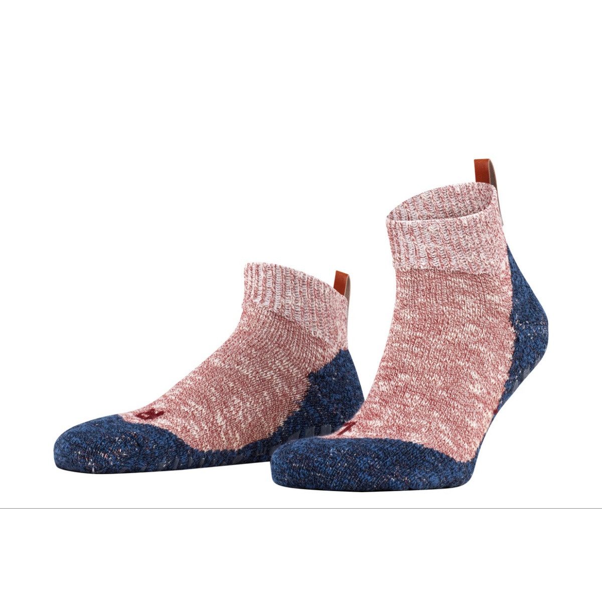 FALKE Socken Tagessocke Quarter Lodge Homepad rot/blau Herren - 1 Paar günstig online kaufen