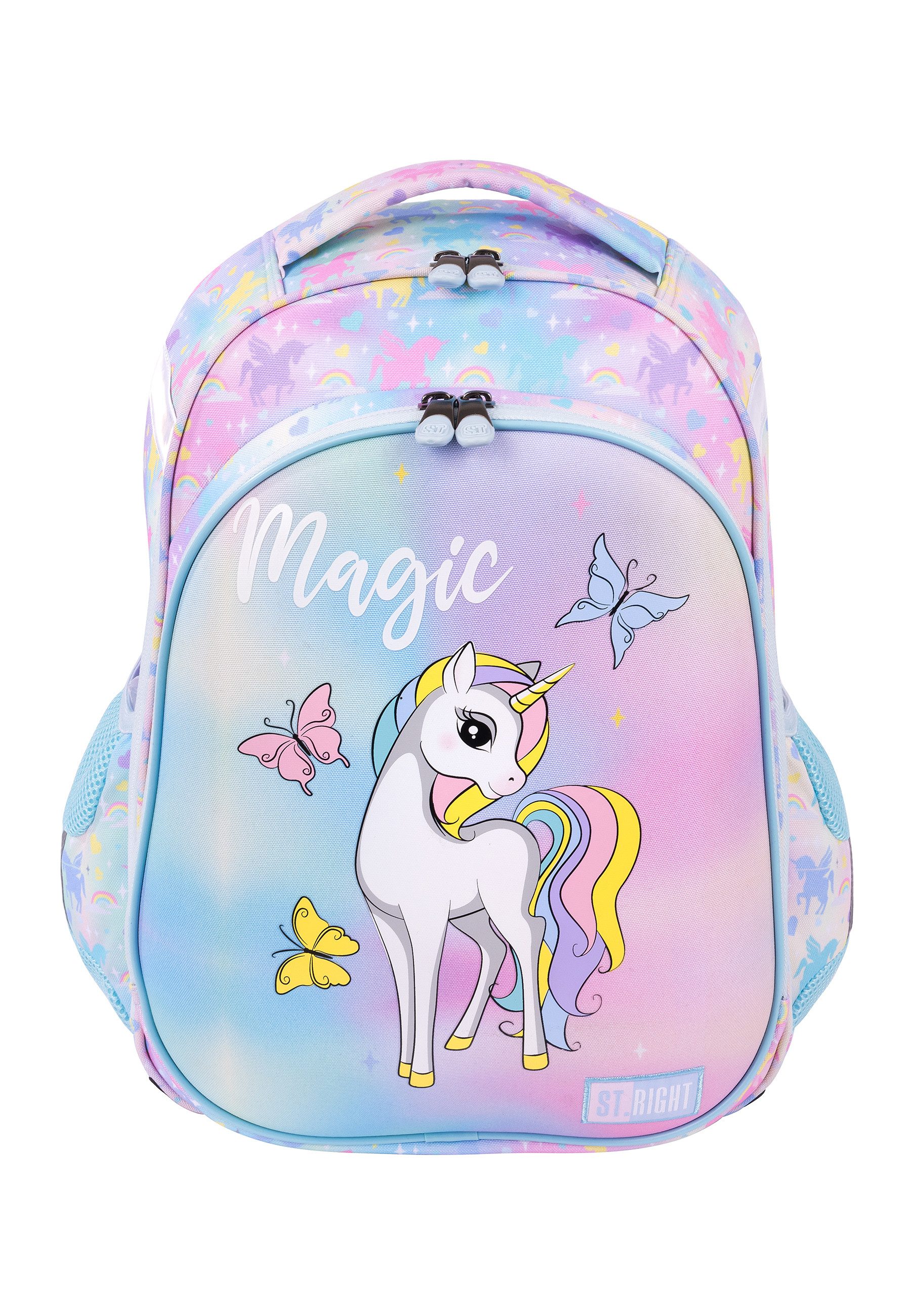 einhorn Schulrucksack Mädchen Tornister Rucksack