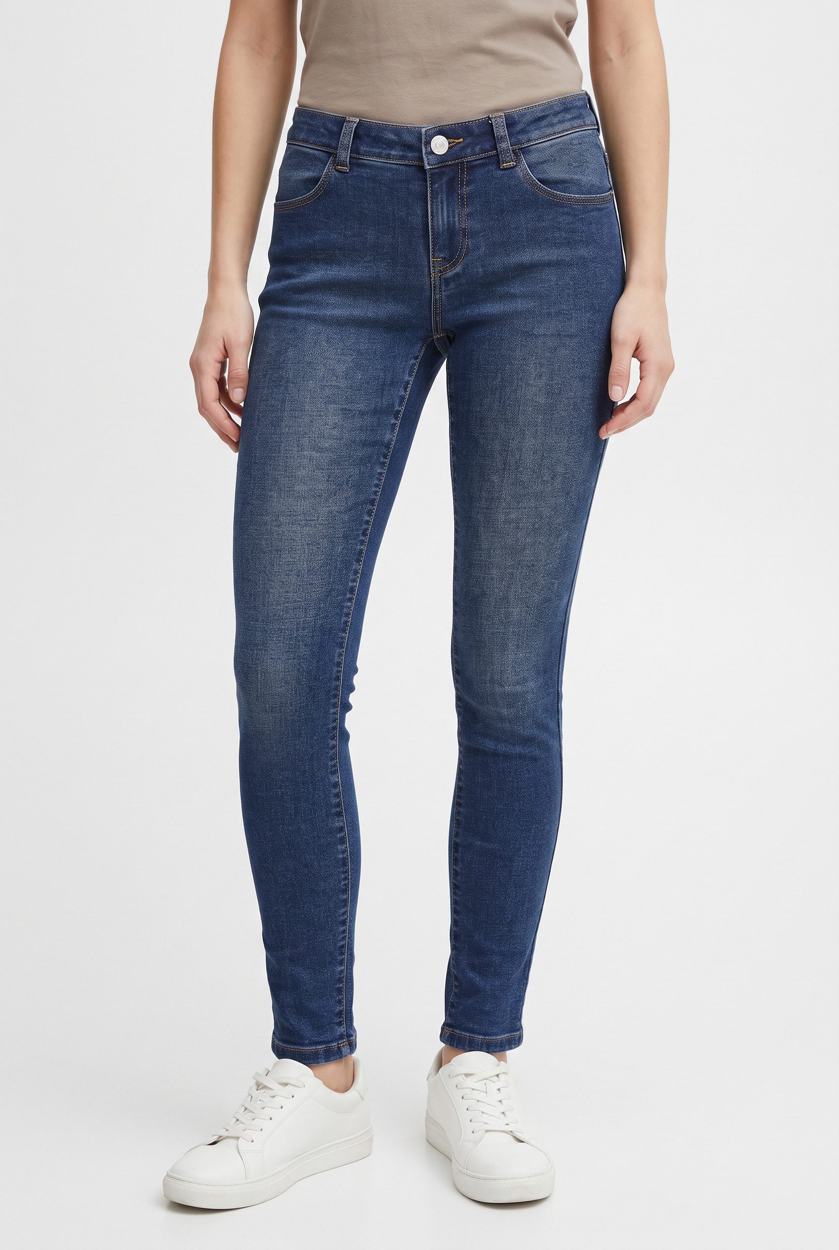 Noisy may Skinny-fit-Jeans NMRAE LW SKINNY JEANS VI630DB Baumwollmischung, low waist