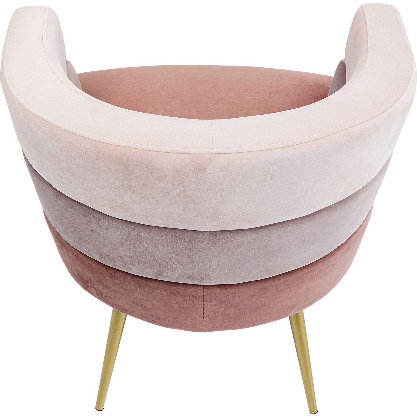 Kare Design Cocktailsessel Sandwich (1-St), Samtoptik