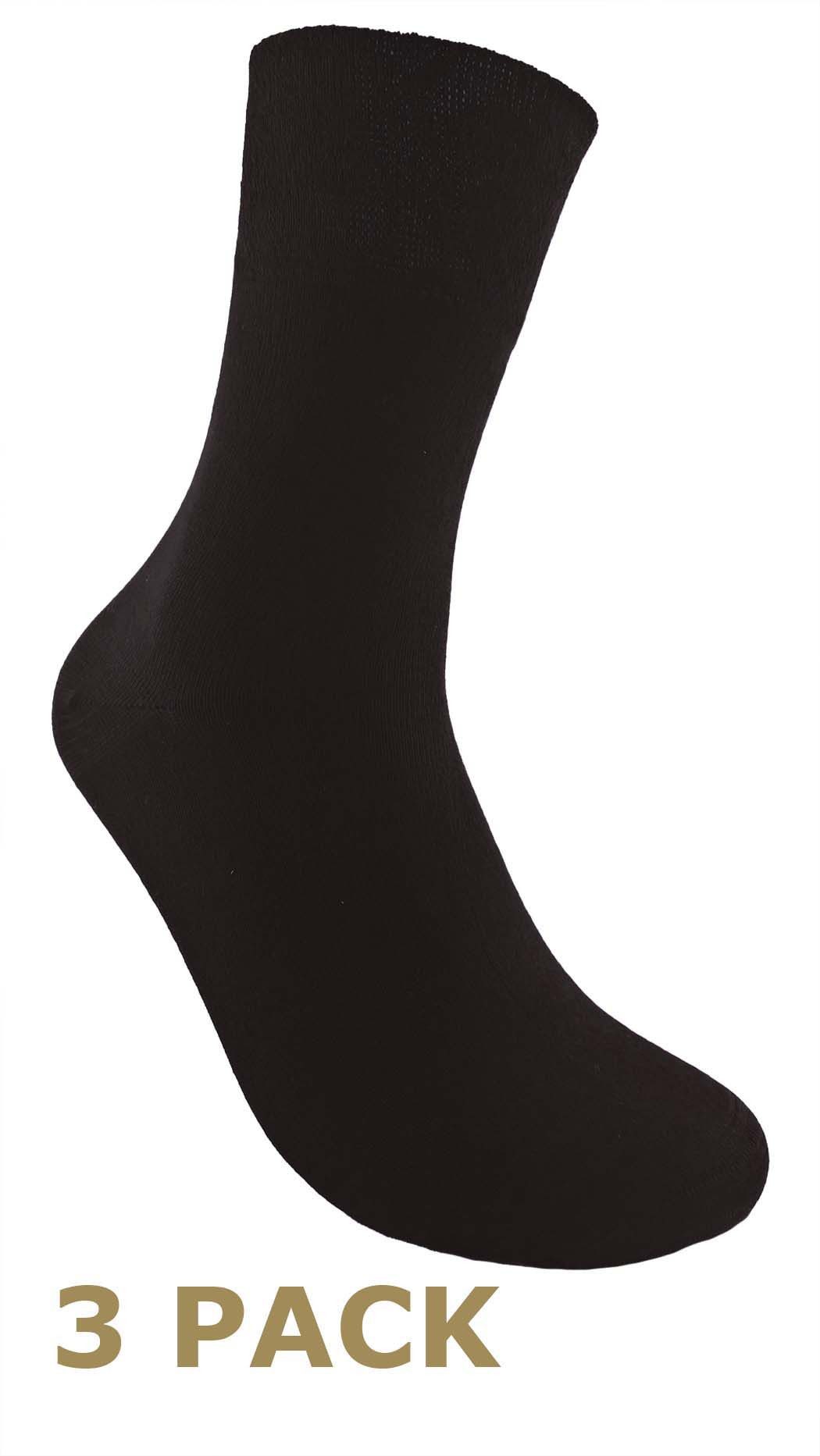 Riese Strümpfe Basicsocken Unisex Socken BAMBUS (Set, 3-Paar, 3 Paare) aus Bambus Viskose