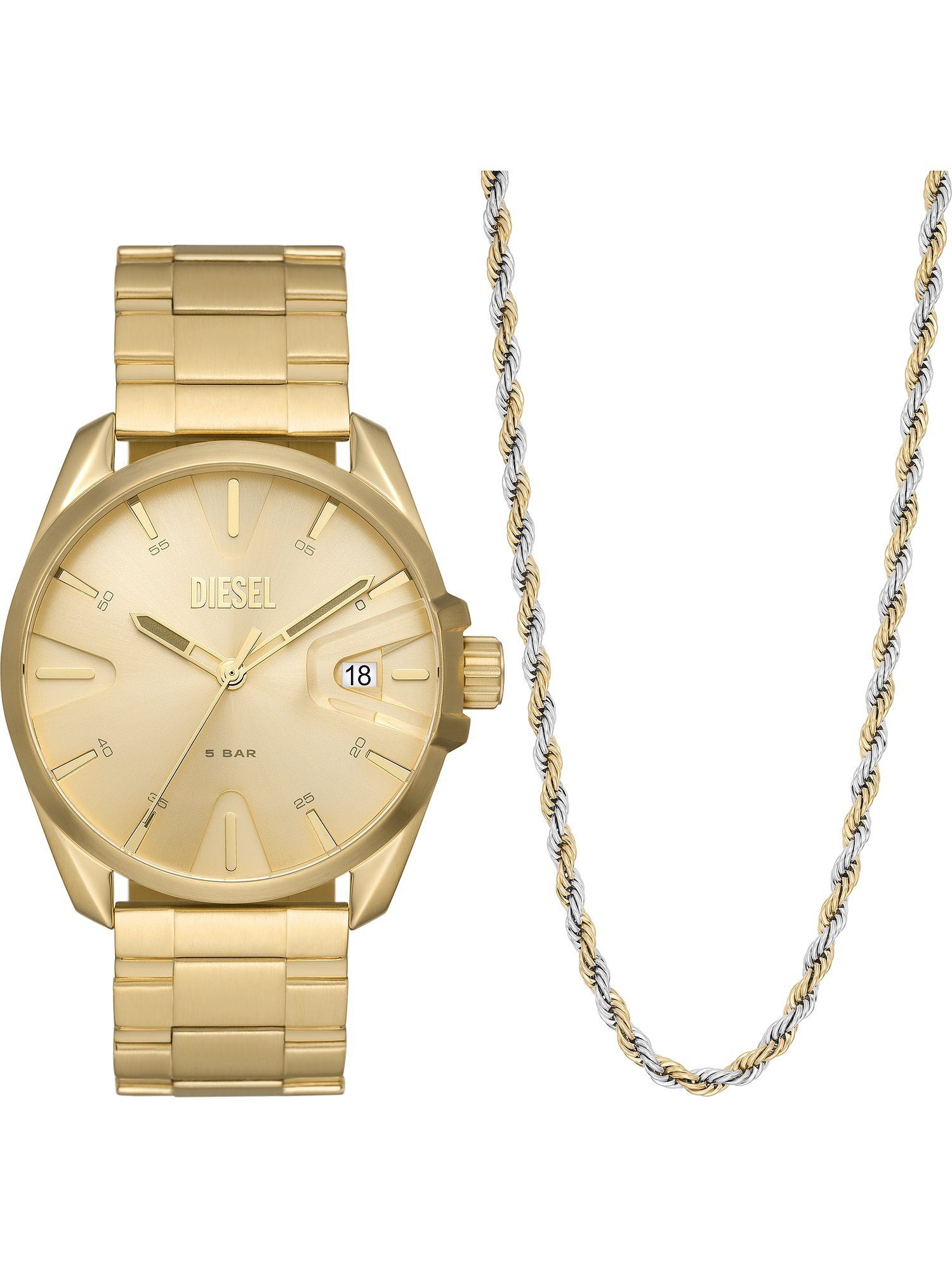 Diesel Quarzuhr Diesel Herren-Uhren-Sets Analog Quarz