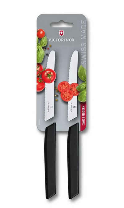 Victorinox Tomatenmesser Swiss Modern Tomaten- und Tafelmesser-Set, 2-teilig