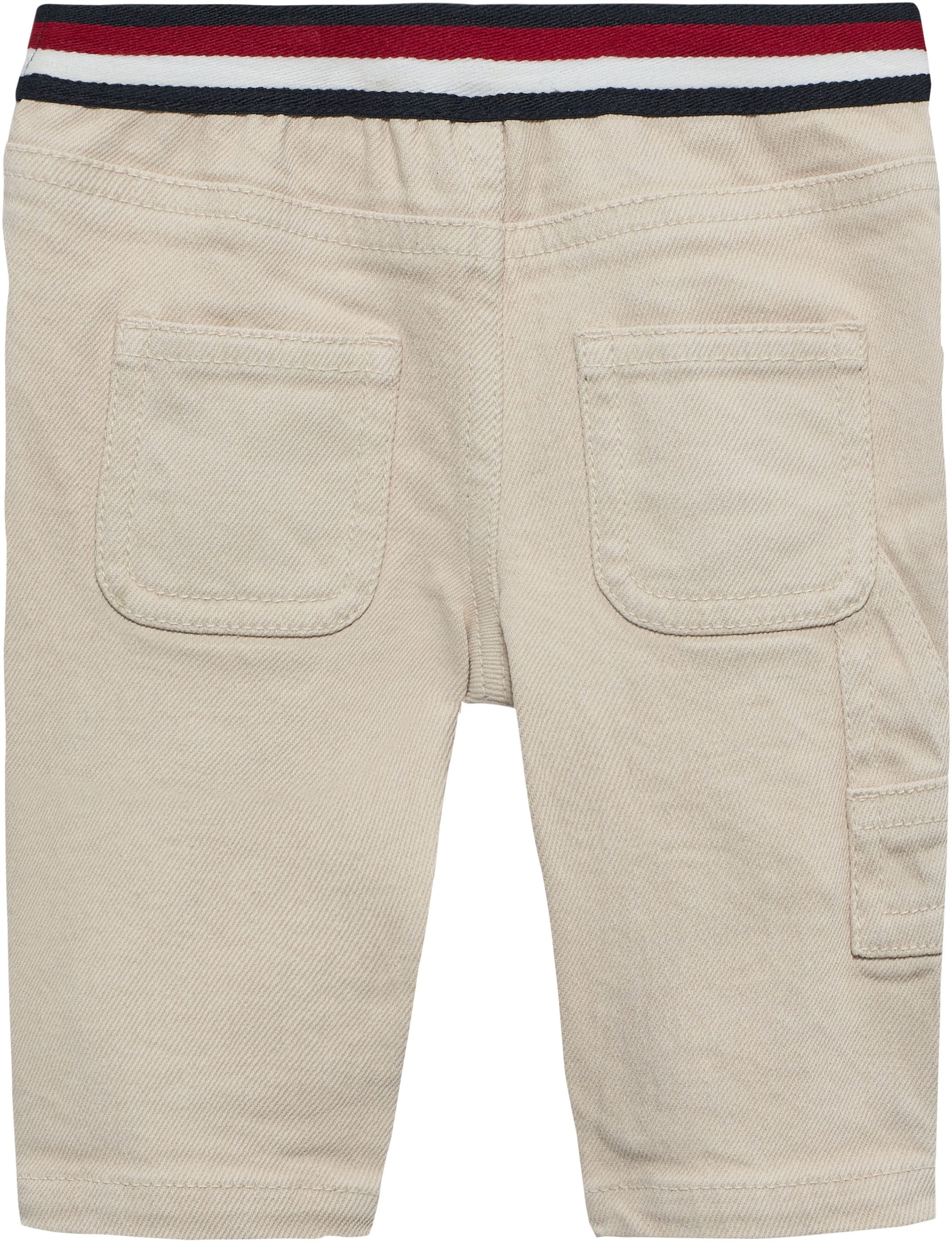 Tommy Hilfiger Gerade Jeans TOMMY COLORED DENIM PANTS Regular fit mit elastischem Bund für Babys