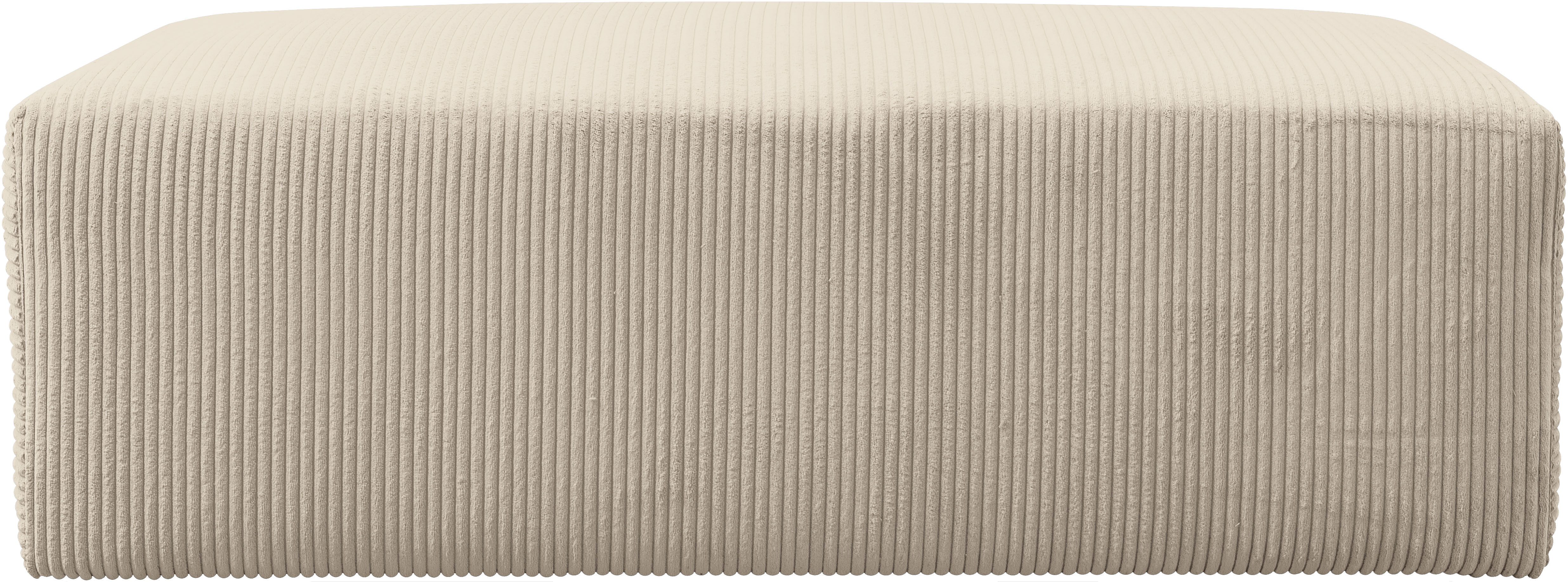 WERK2 Polsterhocker "Zeus-XL", Curvy Trend Hocker mit urbaner Optik günstig online kaufen