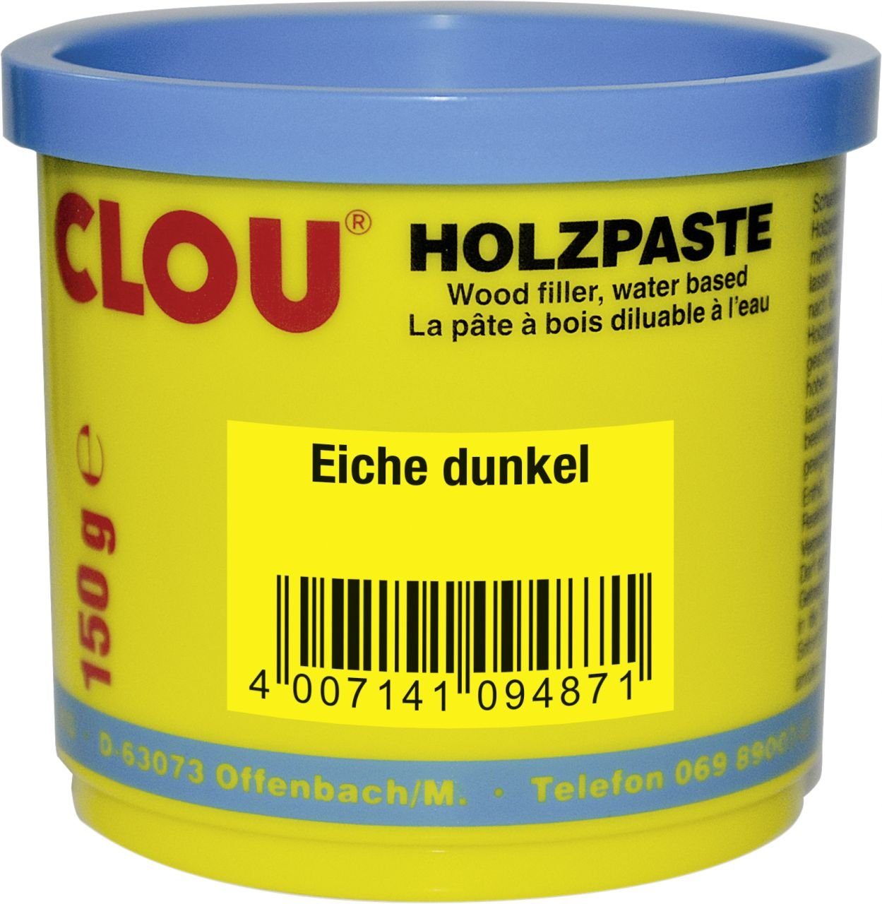 CLOU Holzlack Clou Holzpaste 150 g eiche dunkel
