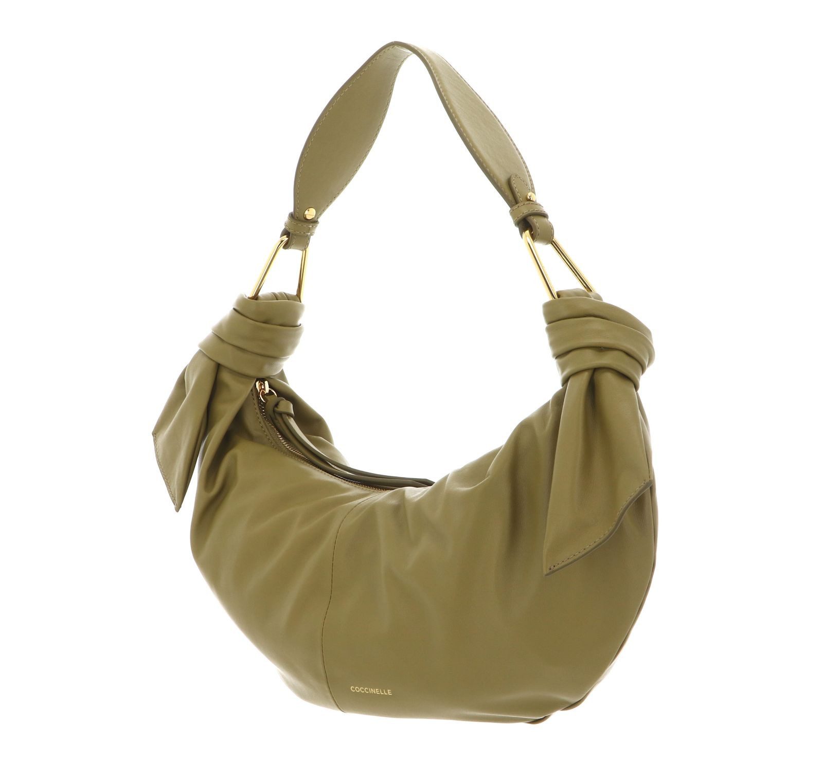 COCCINELLE Handtasche Handbag puffy Smooth Leather, aus echtem Rindsleder