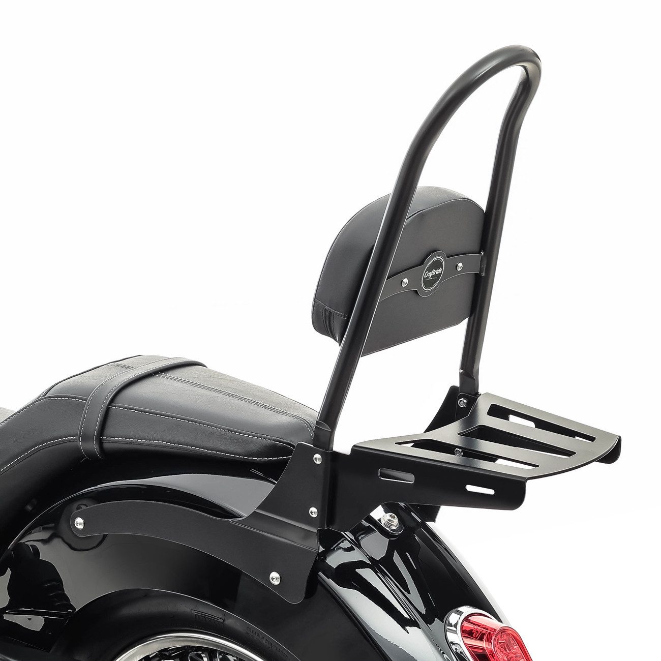 Craftride Reisetasche Sissy Bar + Gepäckträger für Indian Scout / Sixty 15-23 schwarz Casual