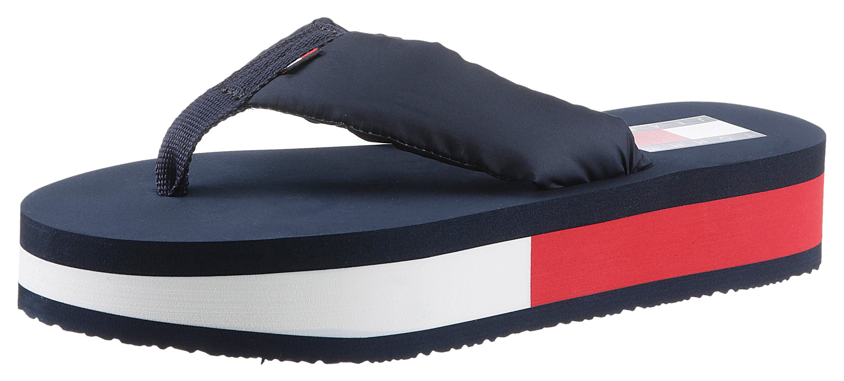 Tommy Jeans WEBBING MID BEACH SNDL Шлепанцы mit weicher Bandage