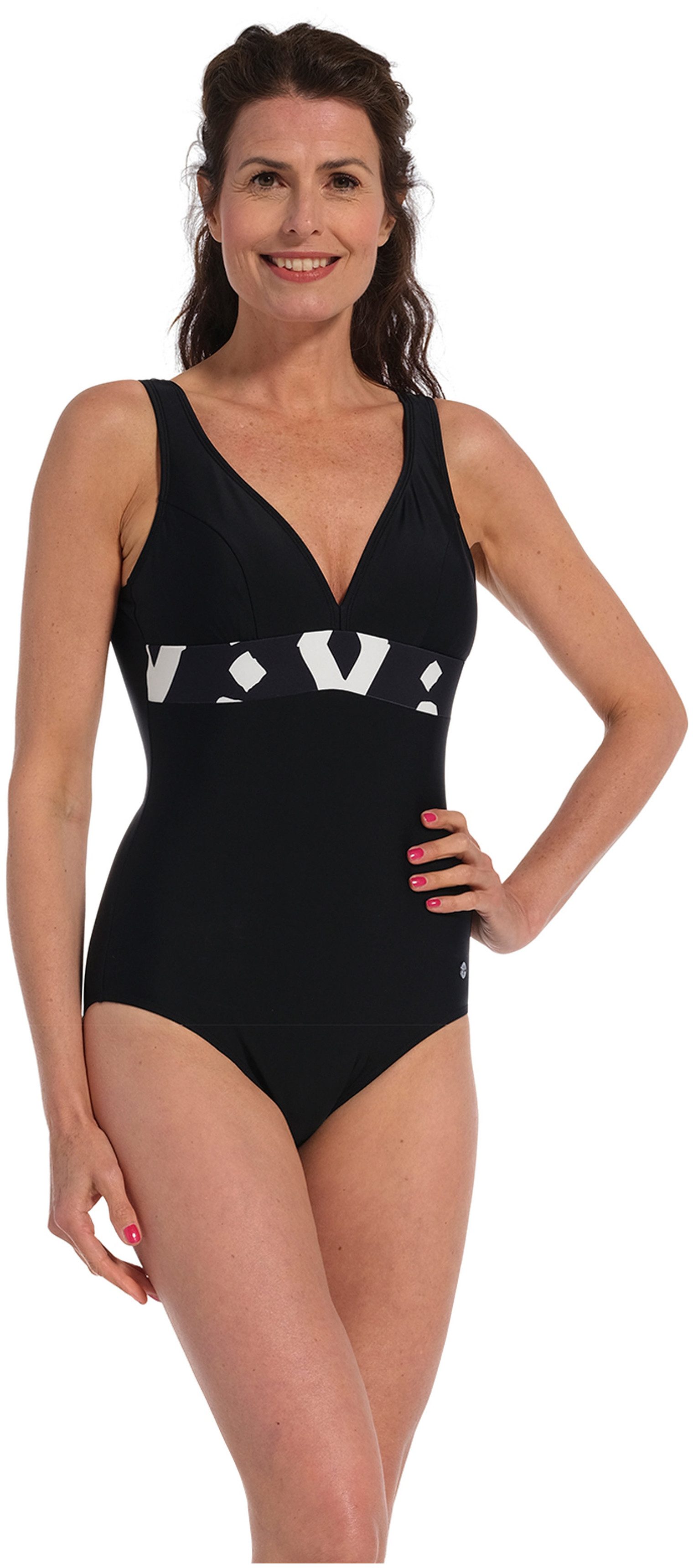 Pastunette Badeanzug Damen Badeanzug schwarz (1-St) günstig online kaufen