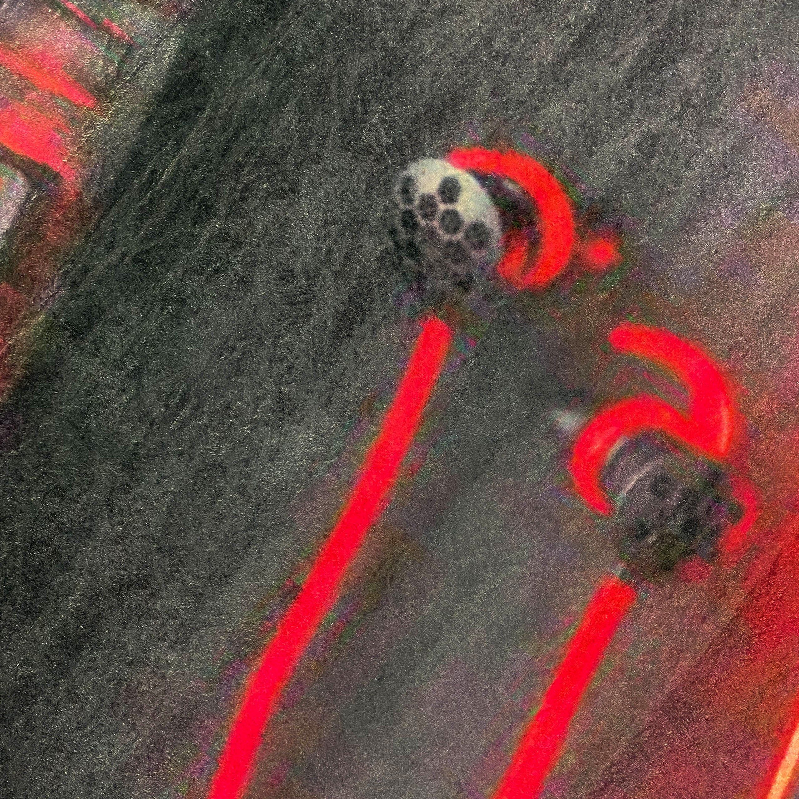 Carpetia Teppich Gaming-Teppich mit Konsole und Joysticks in Schwarz und Ro günstig online kaufen