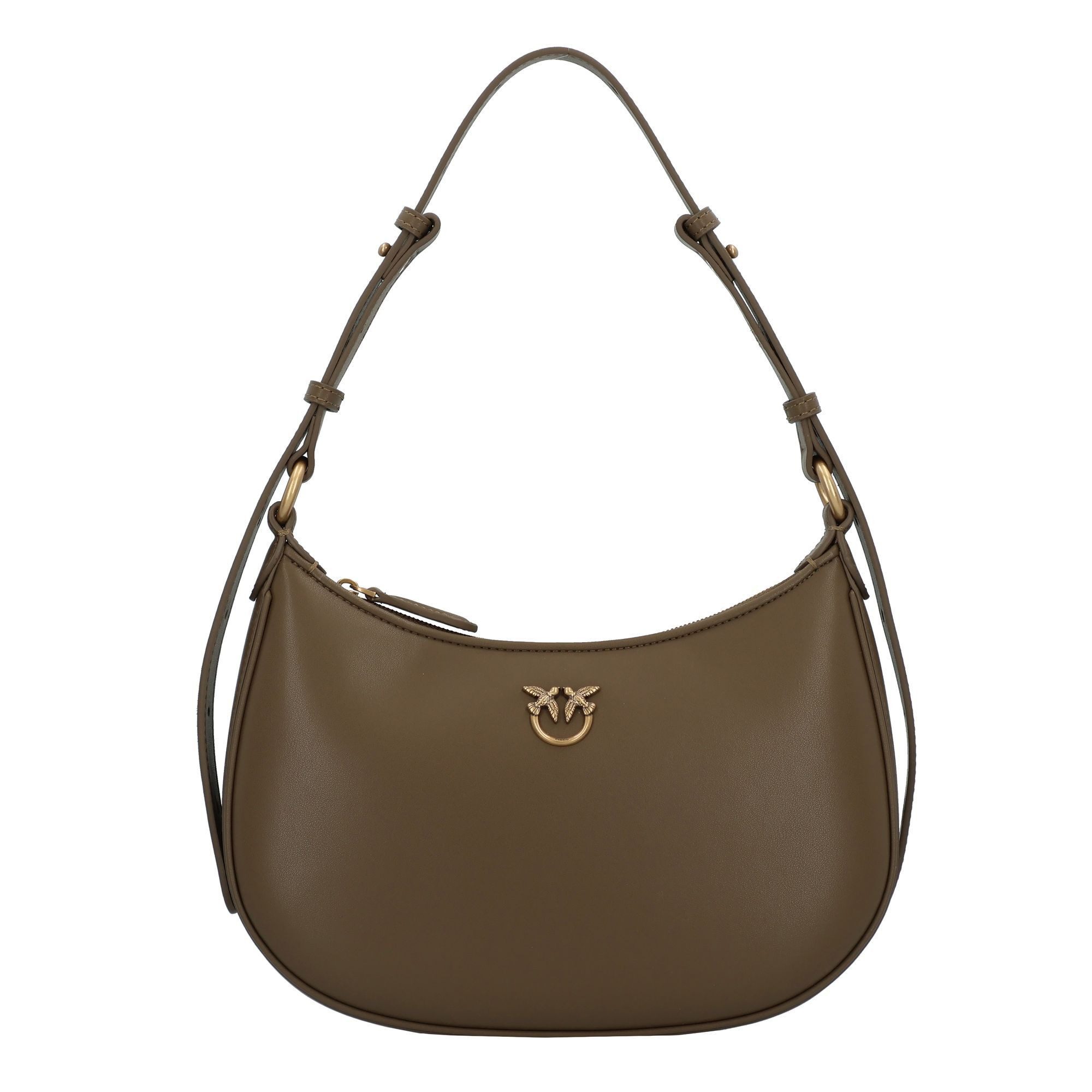 PINKO Schultertasche Half Moon, Leder günstig online kaufen