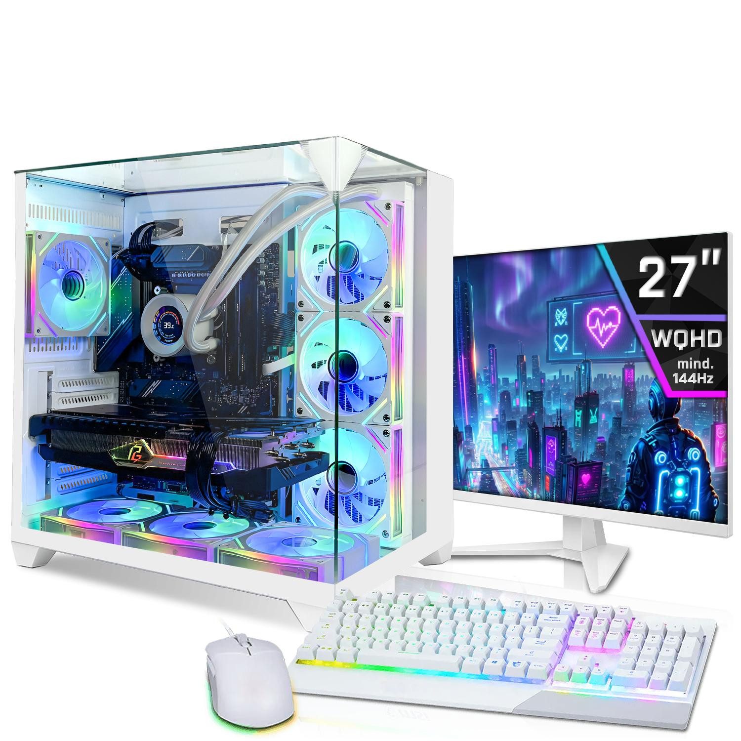 SYSTEMTREFF AMD Ryzen 7 9800X3D mit Nvidia GeForce RTX 5080 16GB Gaming-PC-Komplettsystem (27", AMD 9800X3D 9800X3D, Nvidia GeForce RTX 5080, 32 GB RAM, 2000 GB SSD)