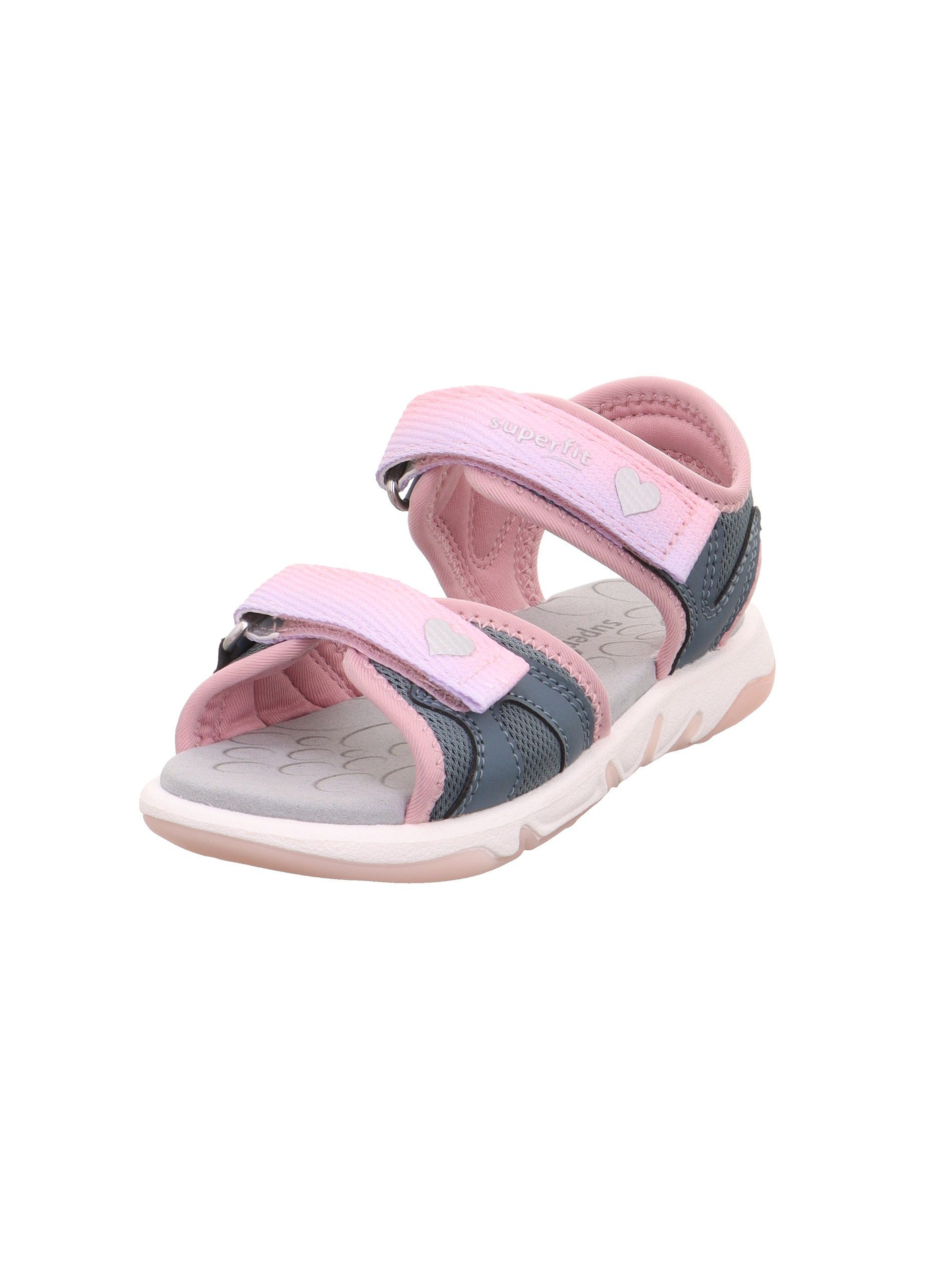 Superfit PEBBLES WMS: mittel Sandale Sandalette mit süßem Motiv, Größenschablone zum Download
