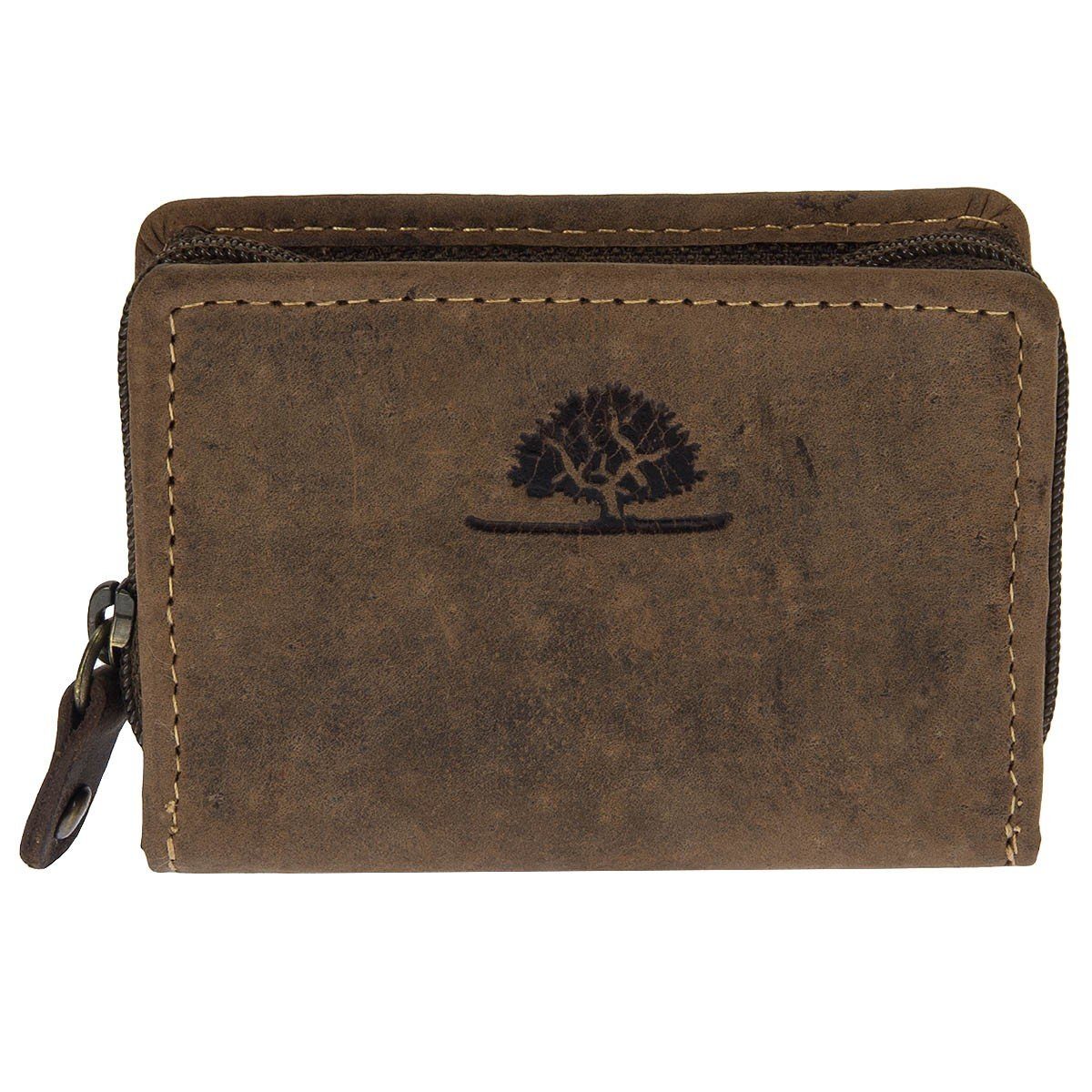 Greenburry Geldbörse Vintage Leder Minibörse kleine günstig online kaufen
