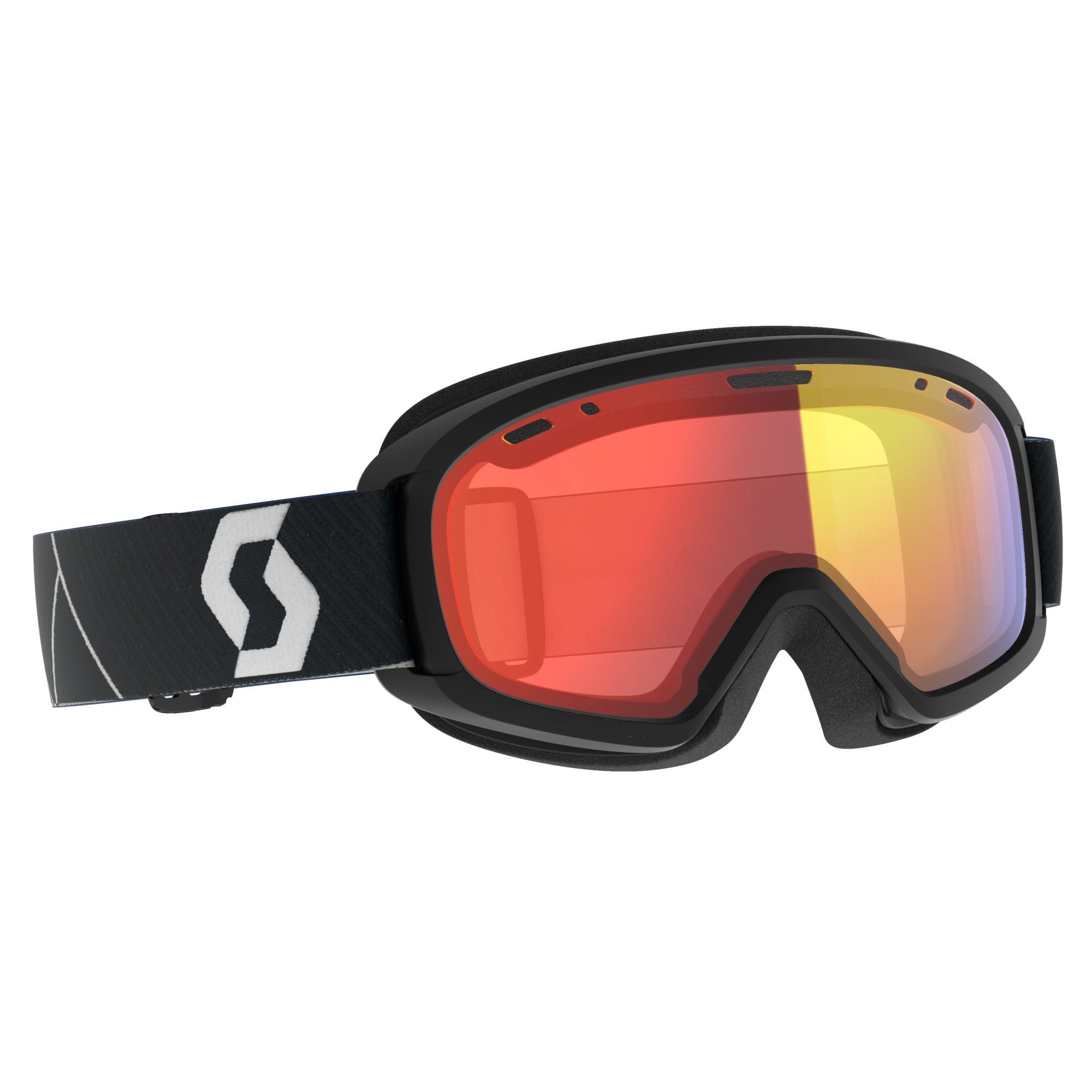 Black Red Witty Junior Blue - Chrome Scott Kinder Skibrille Chrome Scott Goggle Enhancer