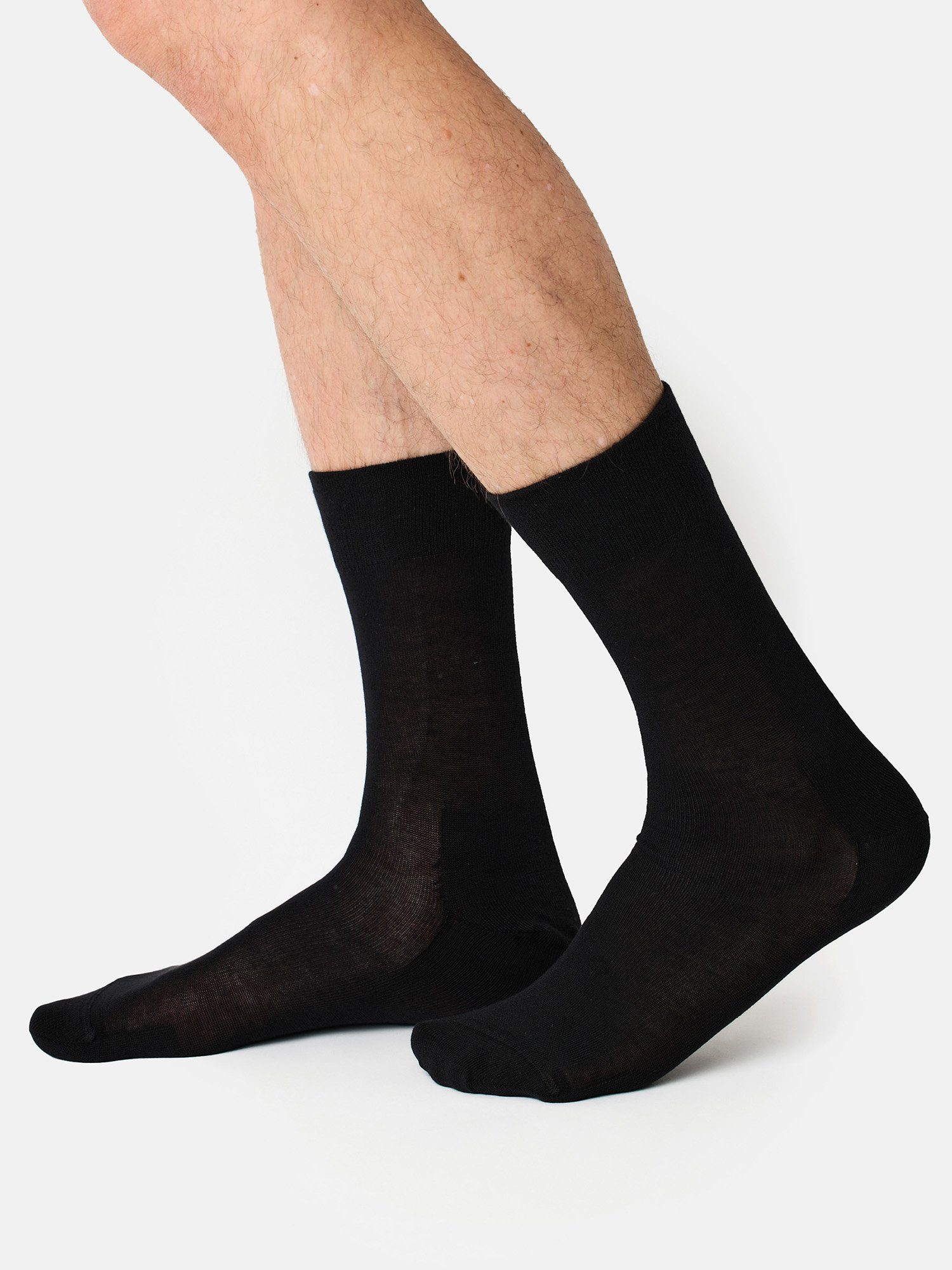 Socken schwarz & Nur Komfort Basicsocken Haltbar Der günstig Weich uni (6-Paar)