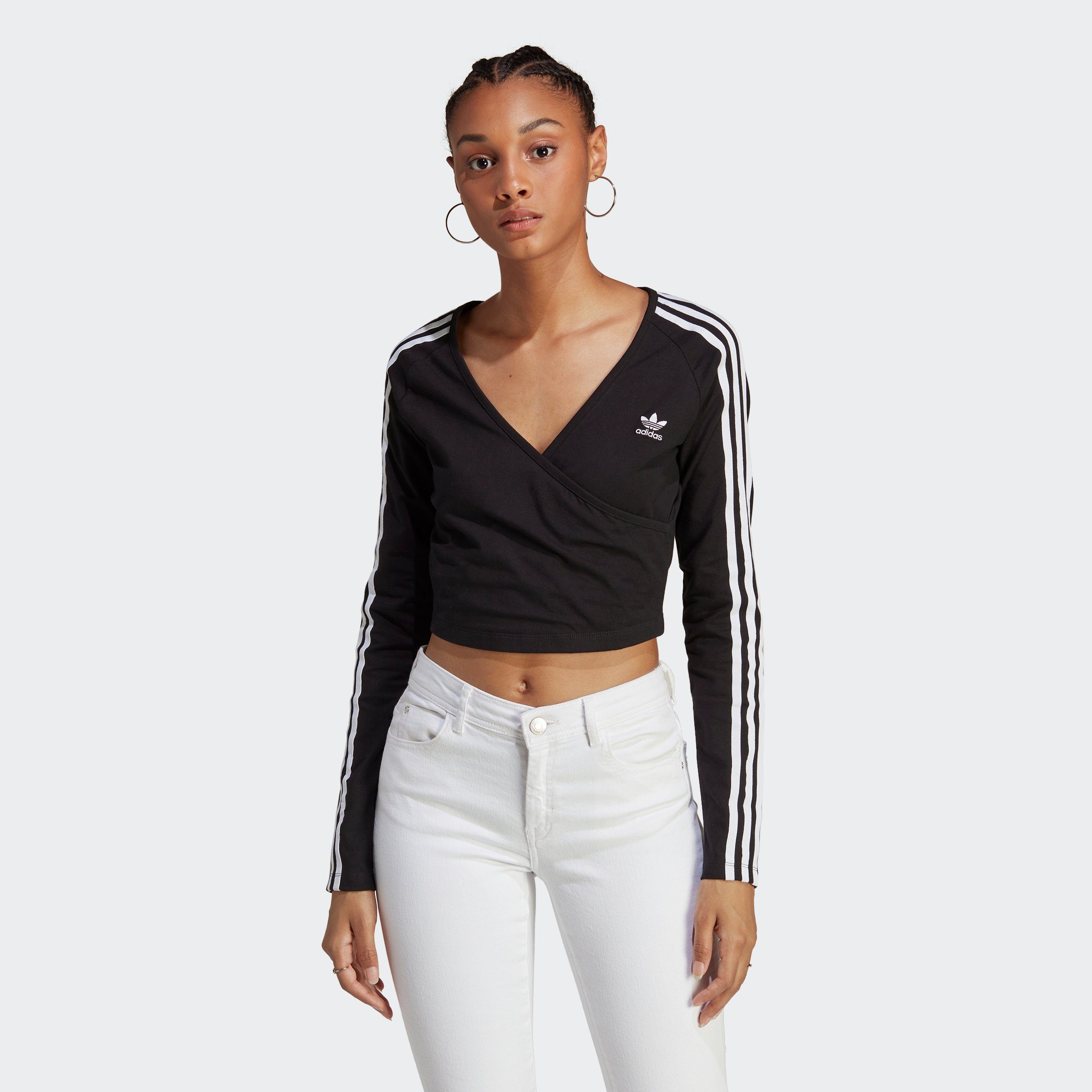 Originals LONGSLEEVE adidas ADICOLOR CLASSICS Langarmshirt CROP