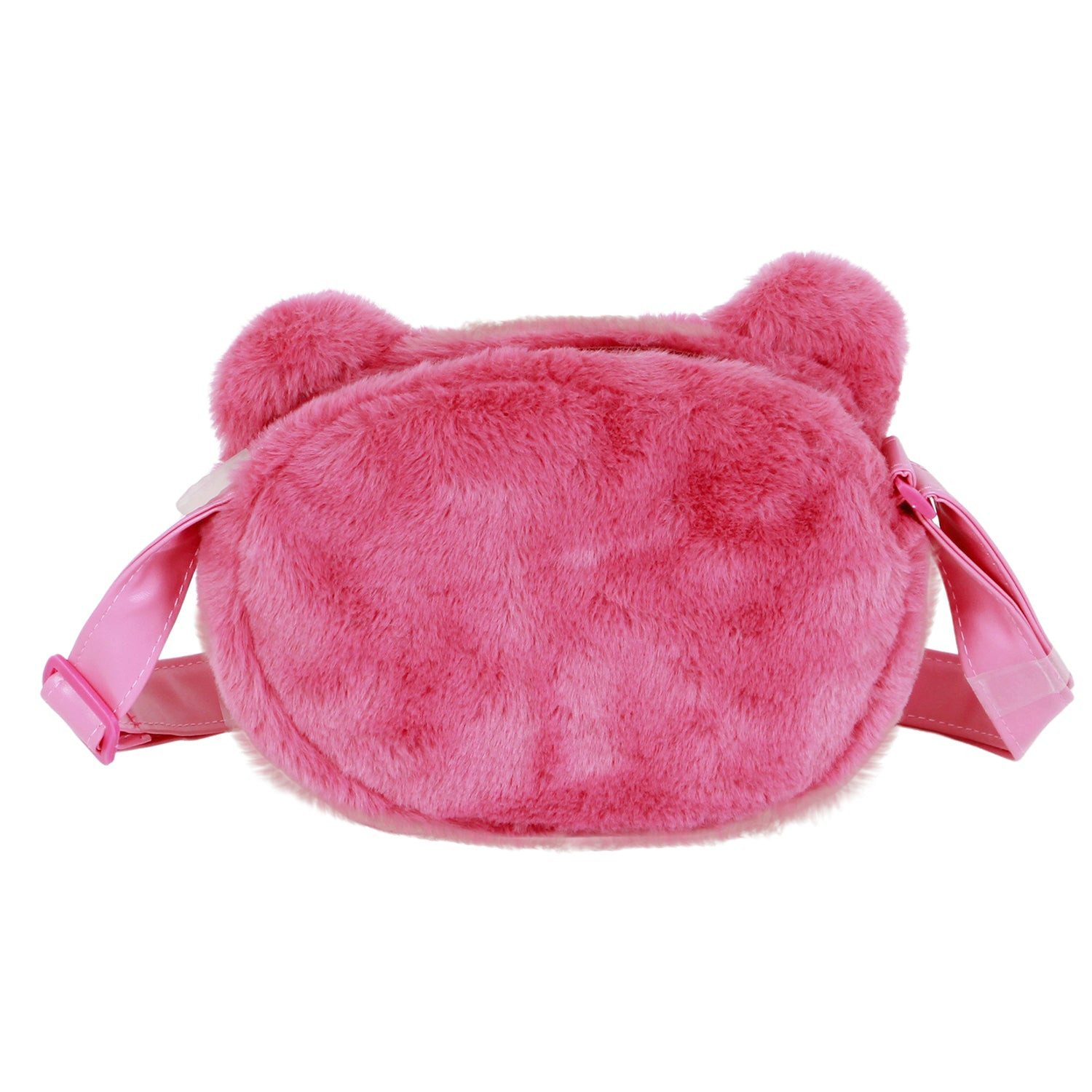Karactermania Umhängetasche Disney Lotso Bär Mini Tasche Plüsch, Verstellbarer Schultergurt & Innenfutter mit Motiv