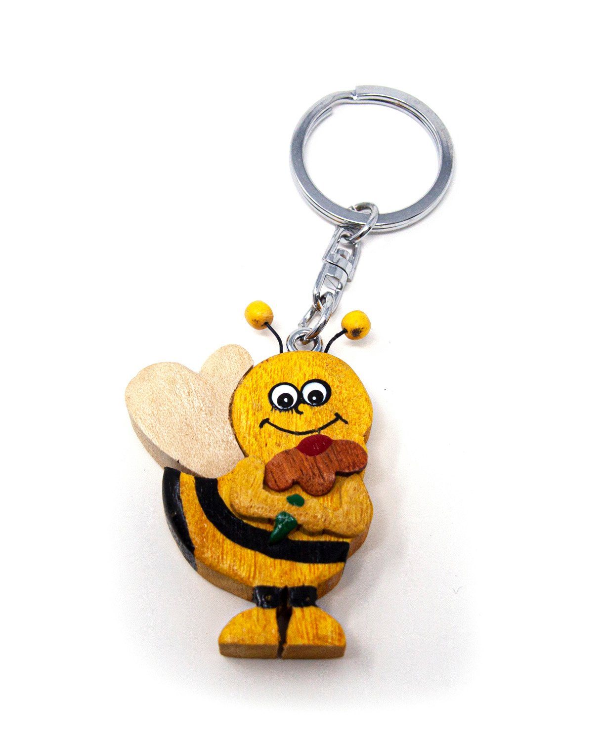 Biene - Holz Cornelißen aus Schlüsselanhänger Schlüsselanhänger