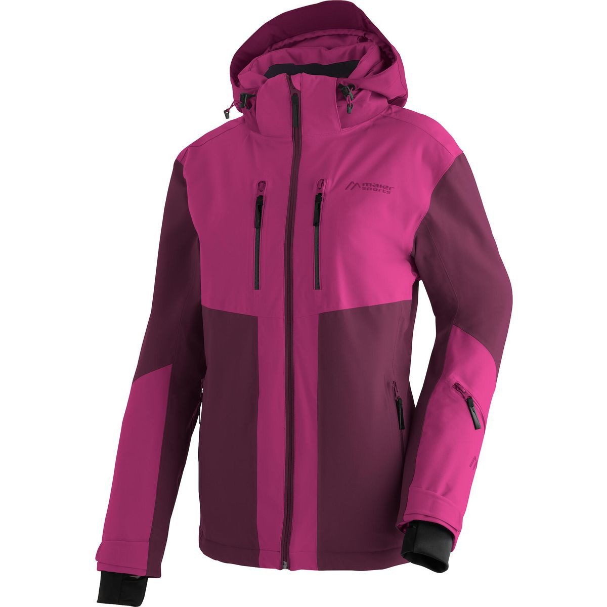 Maier Sports Skijacke Pinilla Feminine, wärmende Skijacke mit leicht verlängertem Schnitt. Dank