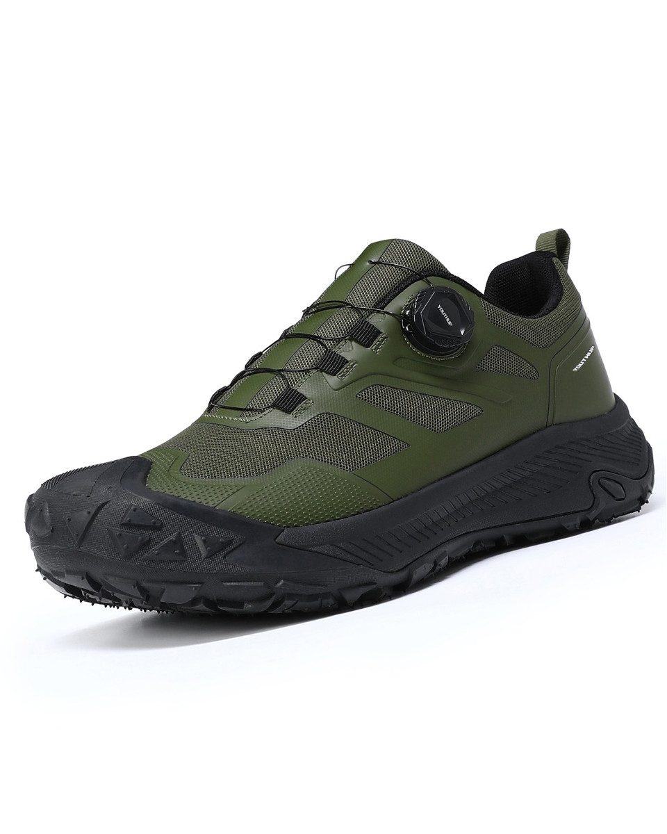 YOUTHUP Herren LOW Outdoor-Sportschuh in Unifarben Sneaker wasserabweisend & atmungsaktiv