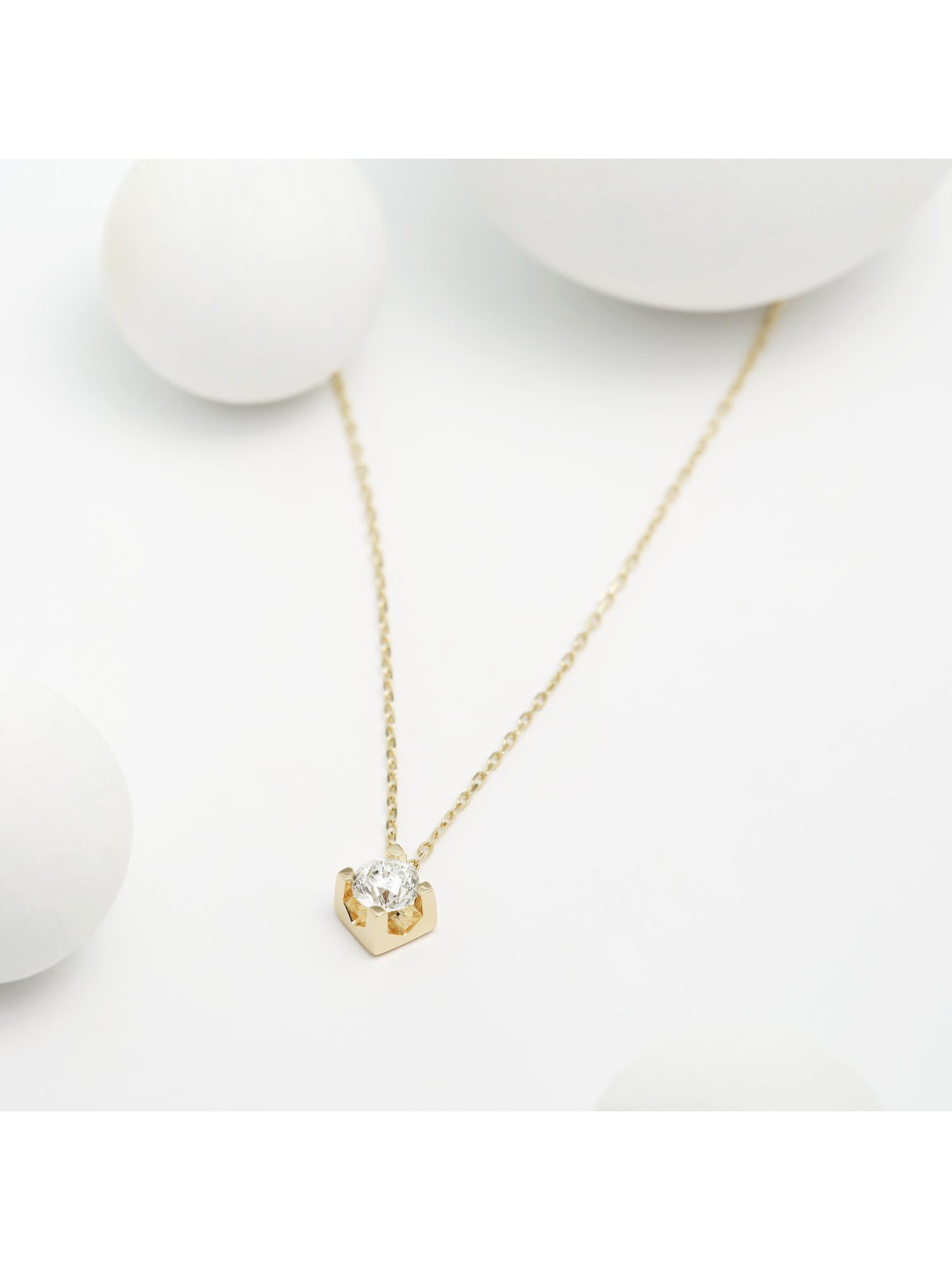 CHRIST Collier CHRIST Damen-Kette 585er ...