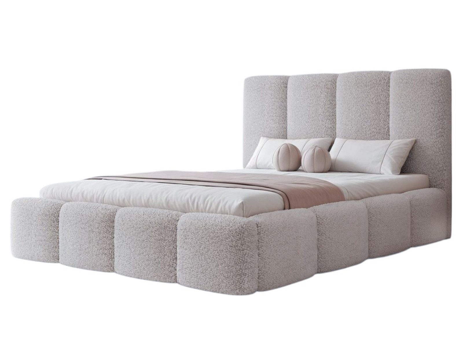 Compleo Polsterbett Designerbett, Doppelbett, Schlafzimmerbett mit günstig online kaufen