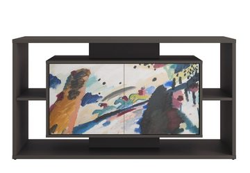 Swema Kommode Kandinsky der serie „Kunst im Innenraum“ Push-to-open-Funktion
