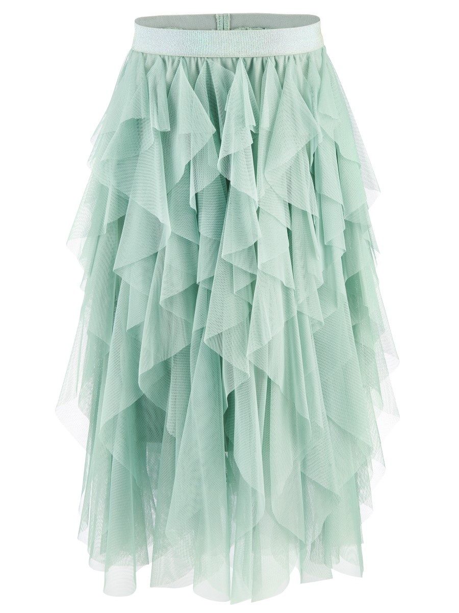 happy girls Tüllrock Tüllrock Glitzerbund (1-tlg) Stufenrock