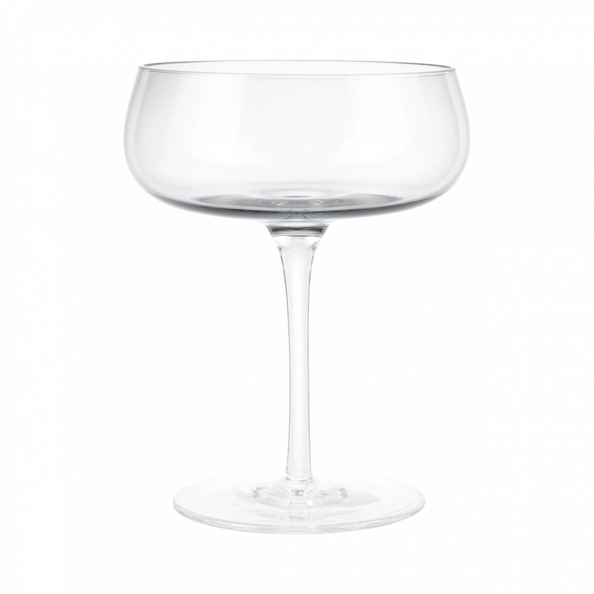 Sektglas -BELO- Designer-Sektschale im 2er-Set aus mundgeblasenem Glas