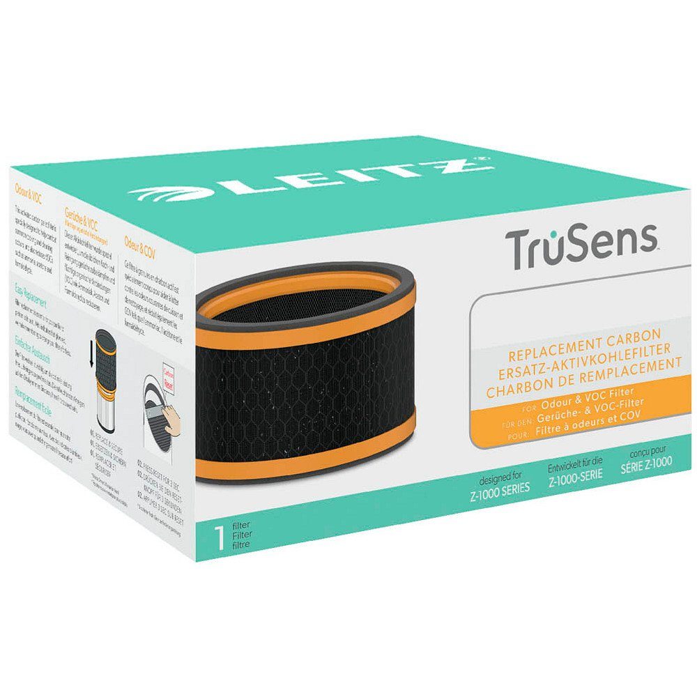 LEITZ HEPA-Filter 1 Aktivkohlefilter GERÜCHE & VOC f. TruSens Z-1000 Luftreiniger, Zubehör für Leitz TruSens Z-1000 Luftreiniger