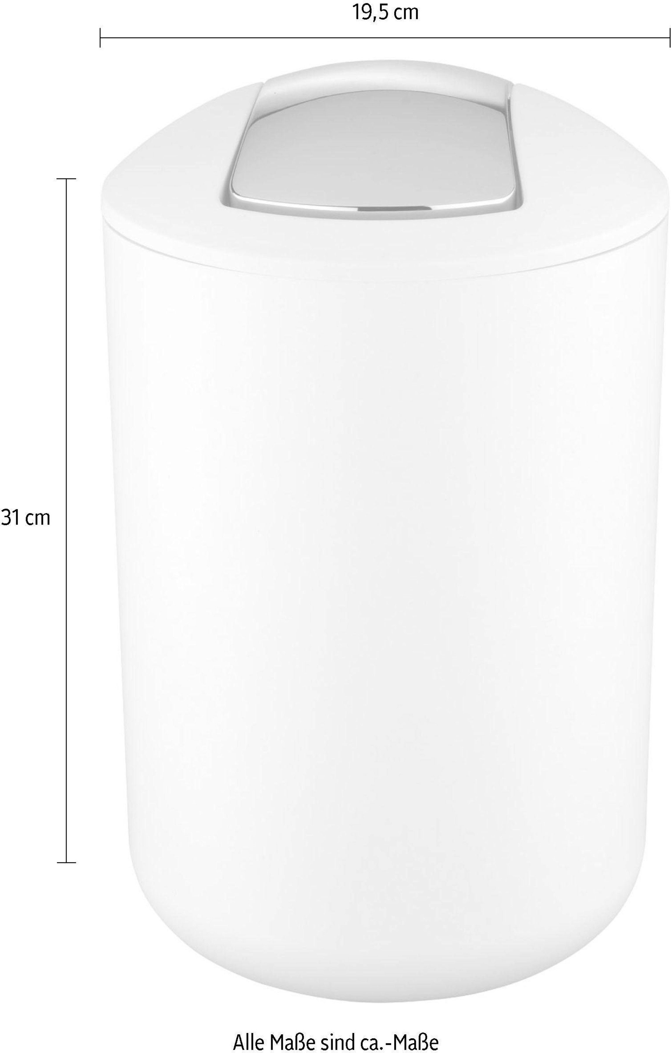 WENKO Kosmetikeimer Brasil, 6,5 Liter Fassungsvermögen