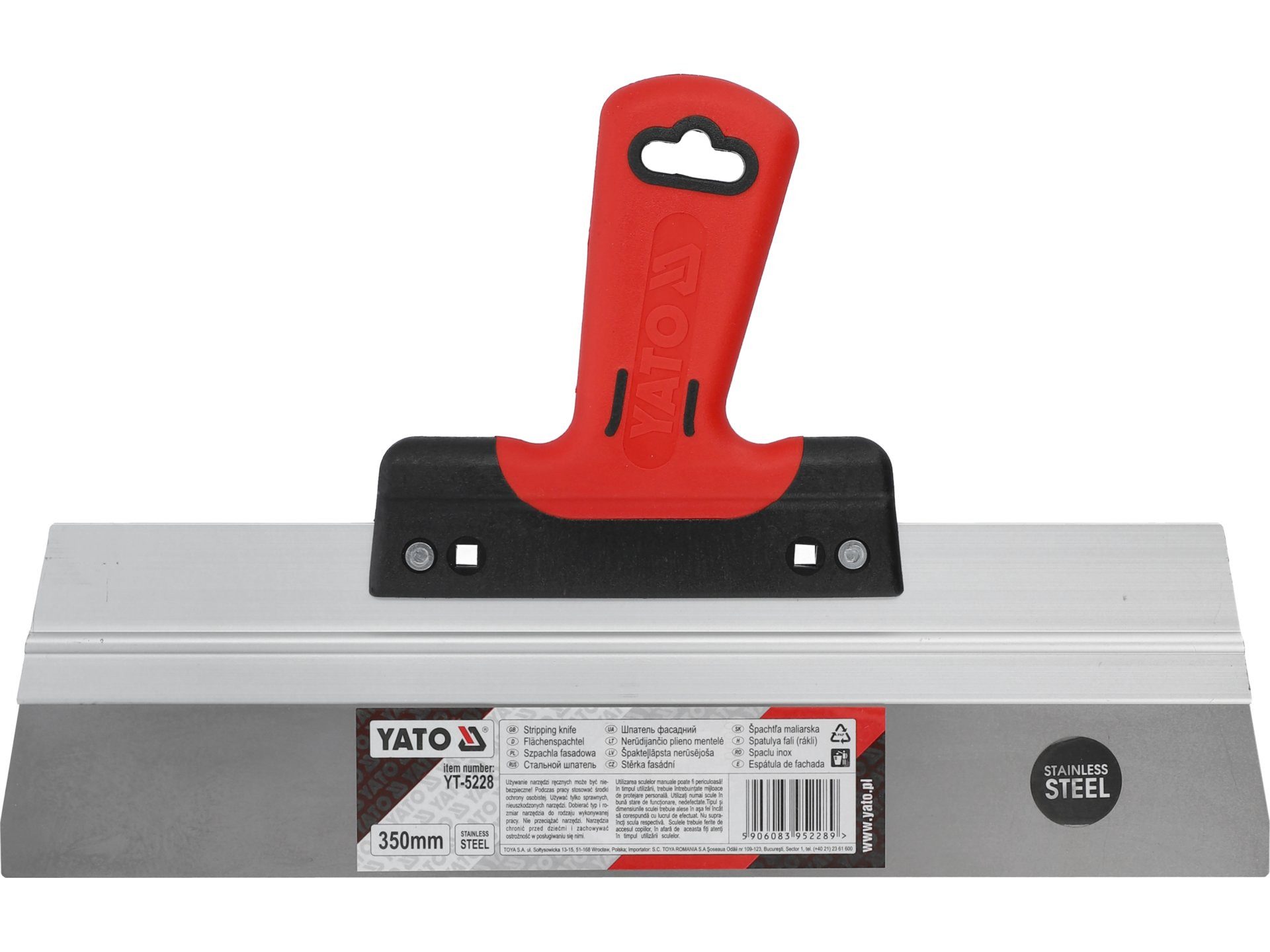 TRIZERATOP Malerspachtel Fassadenspachtel rostfrei 350 mm (Fassadenspachtel rostfrei 350 mm, 1-St., Fassadenspachtel rostfrei 350 mm) Spachteln – Bild 2 von 2