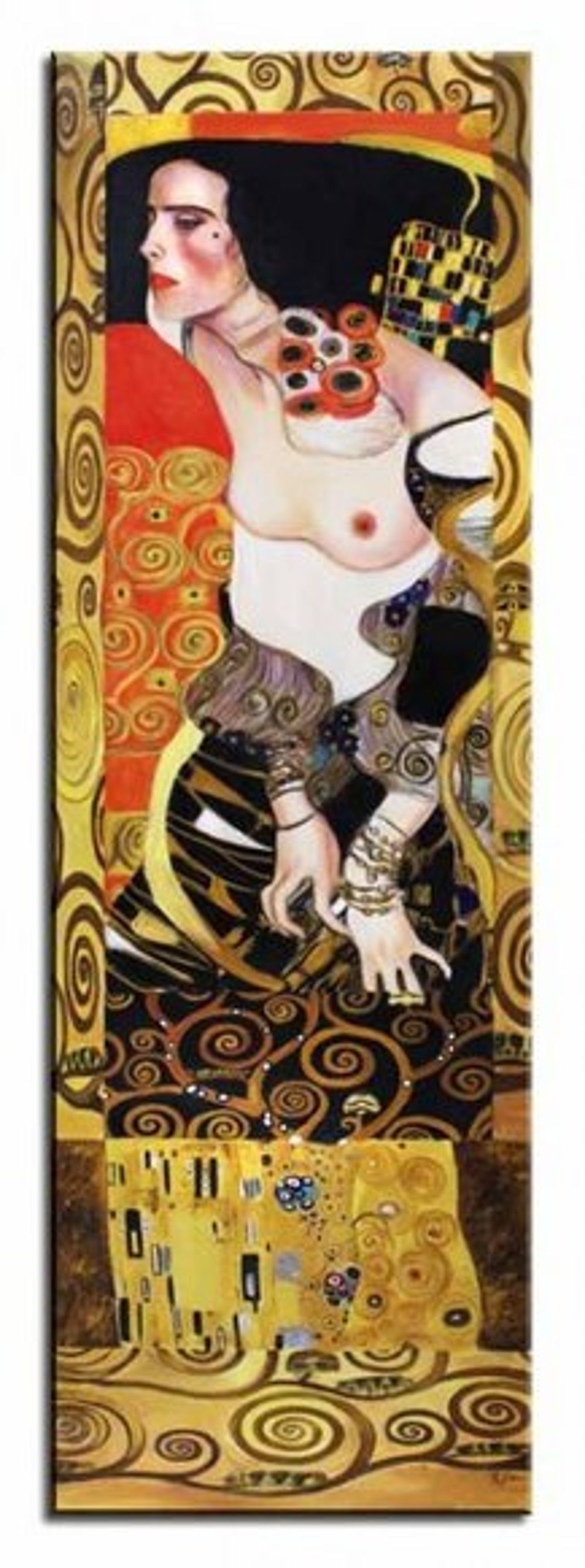 Gustav Klimt JVmoebel ein Gemälde Bild jedes Unikat, »G16467«, handgearbeitet