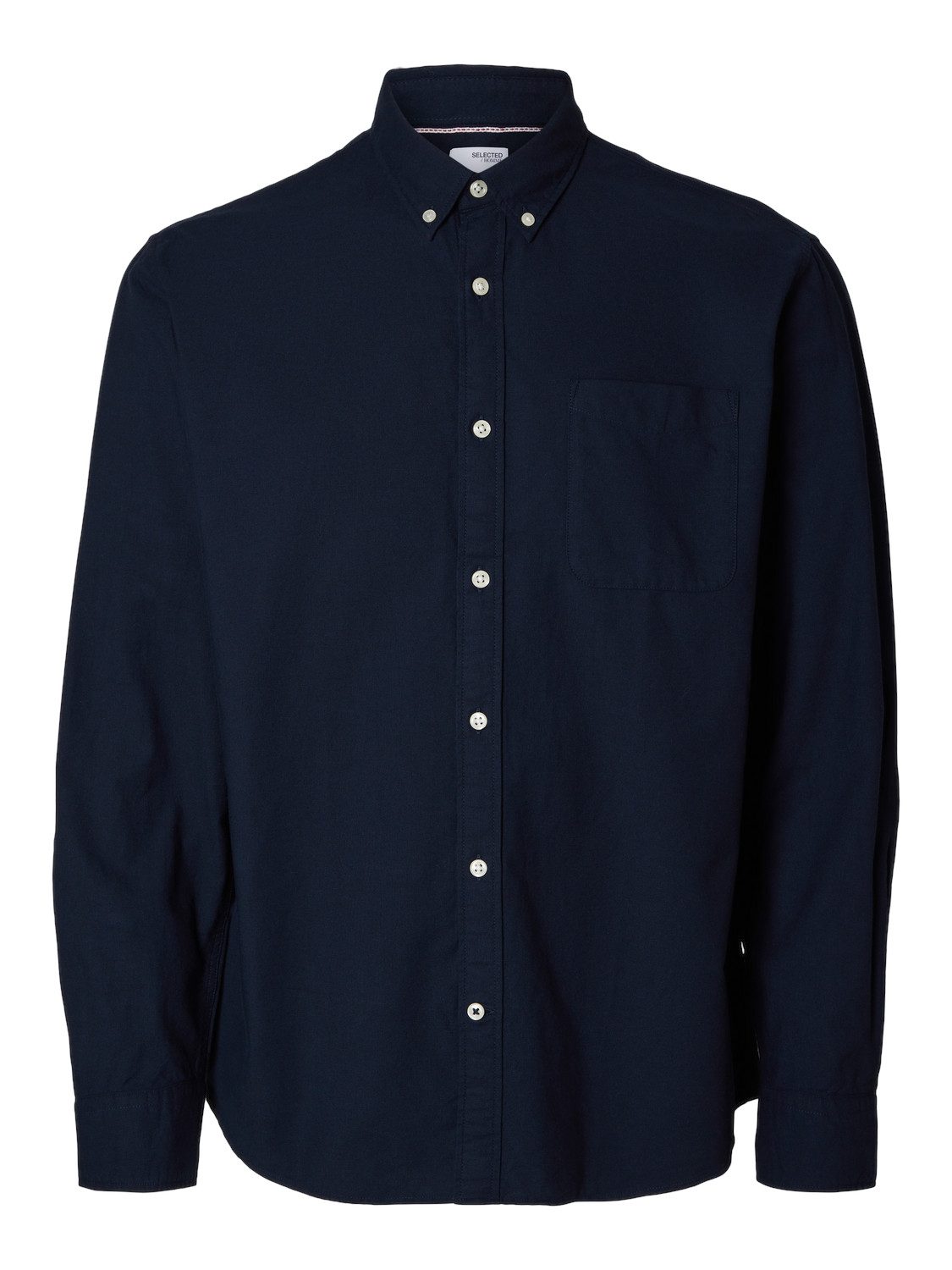 Selected Langarmhemd SLHREG-MAT OX LS SHIRT D günstig online kaufen