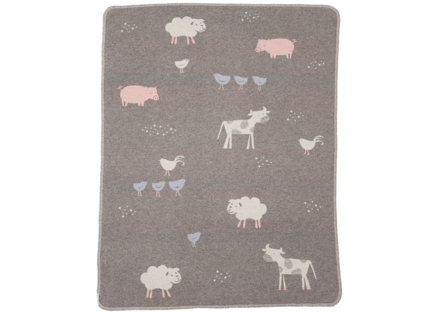 Babydecke Juwel 'Bauernhof' 70 x 90 günstig online kaufen