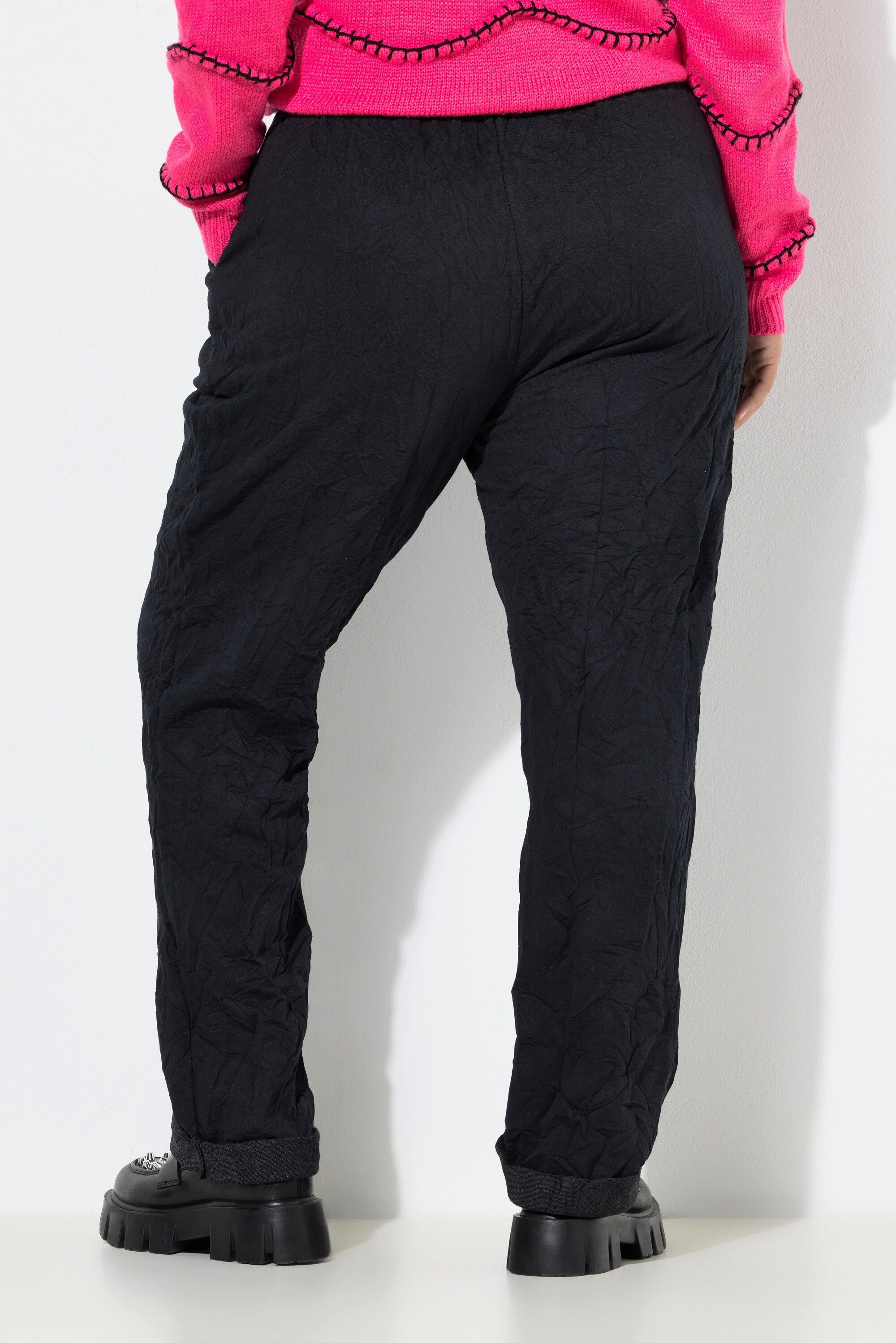 Angel of Style Funktionshose Crinkle-Hose Loose Jogg-Style Crinkle Elastikbund
