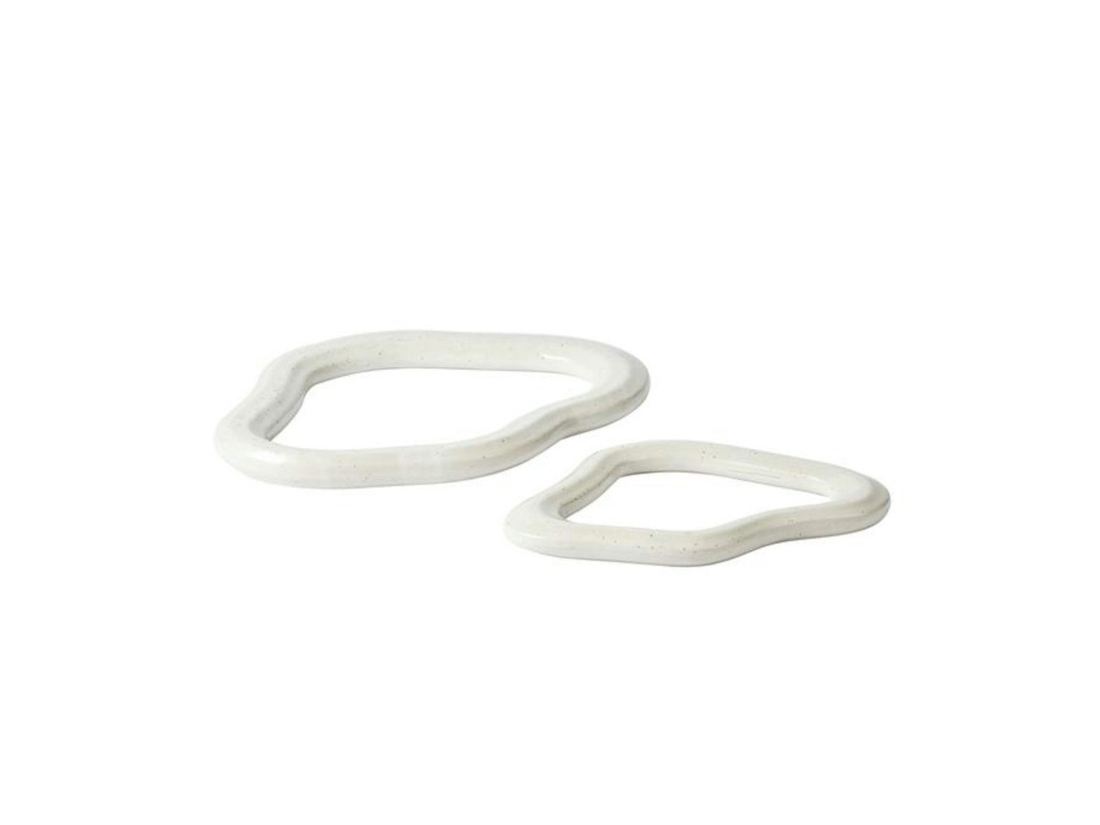 Broste Copenhagen Platzset NORDIC VANILLA Подставки 25x19cm Set2