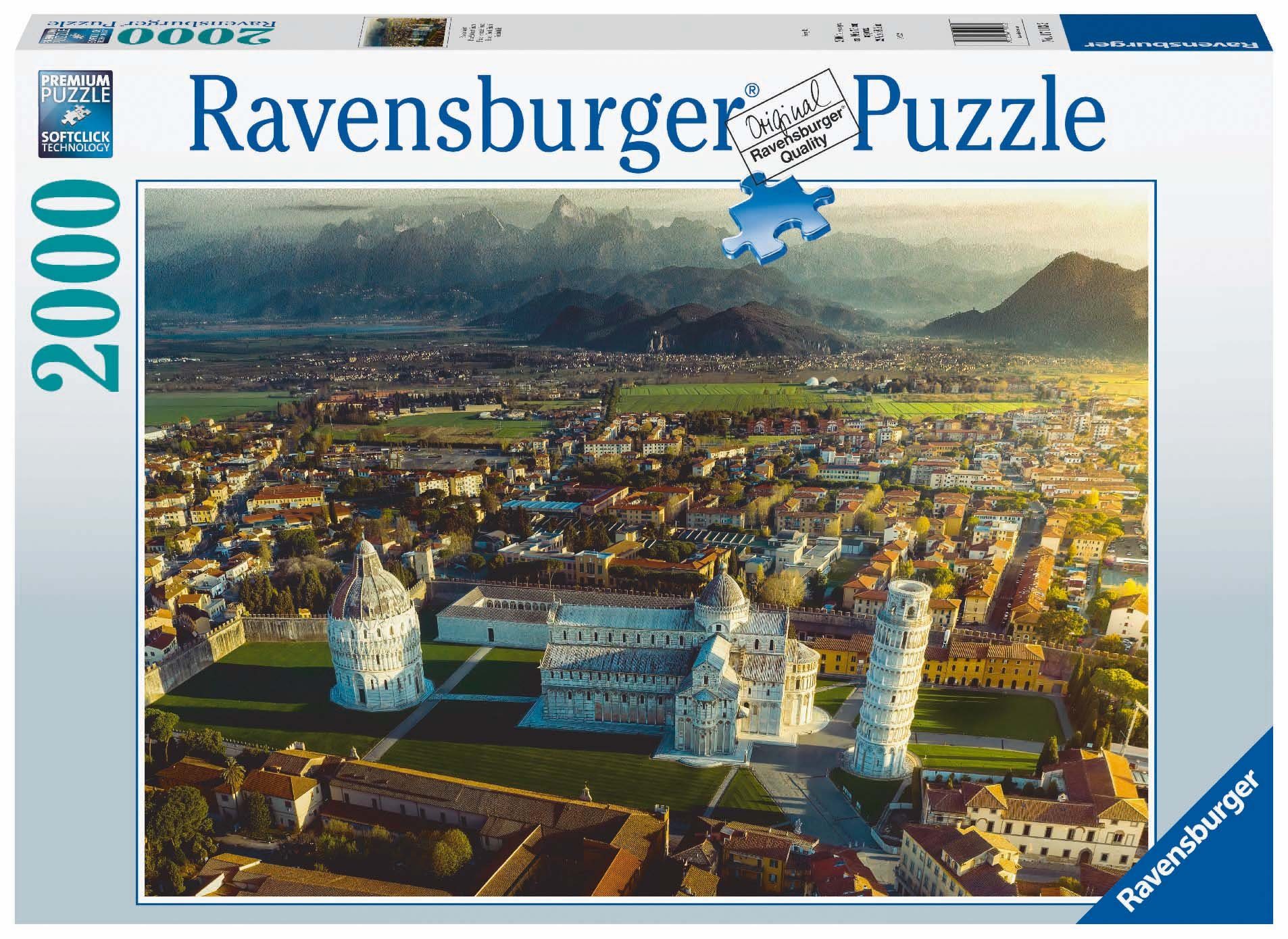 Ravensburger Puzzle Pisa in Italien, FSC® - Germany, Wald 2000 - weltweit Made schützt Puzzleteile, in