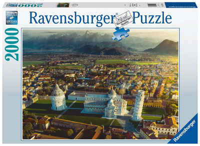 Ravensburger Puzzle Pisa in Italien, 2000 Puzzleteile, Made in Germany, FSC® - schützt Wald - weltweit